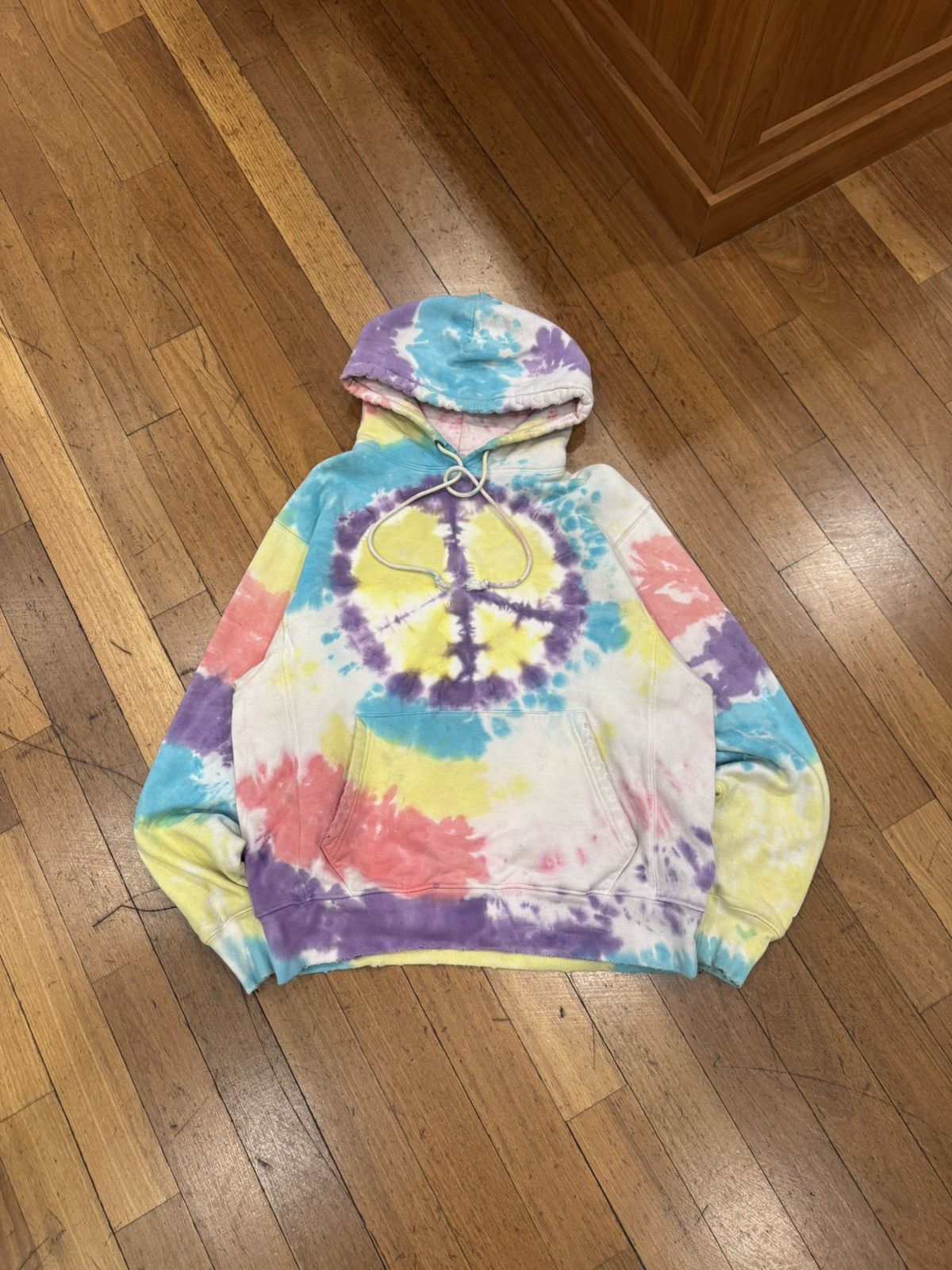 Gallery Dept. Gallery Dept. Tie-Dye Peace Hoodie Size US L / EU 52-54 / 3 - 1 Thumbnail