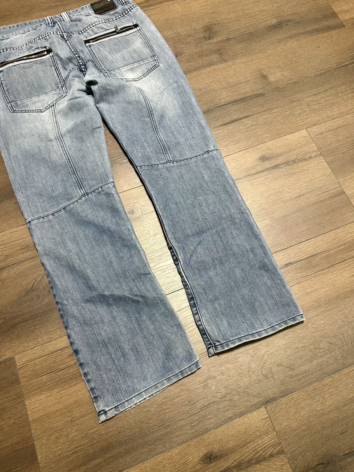 Other Vintage If Six Was Nine Style No Fear Y2K Beige Pants Size US 34 / EU 50 - 14 Thumbnail