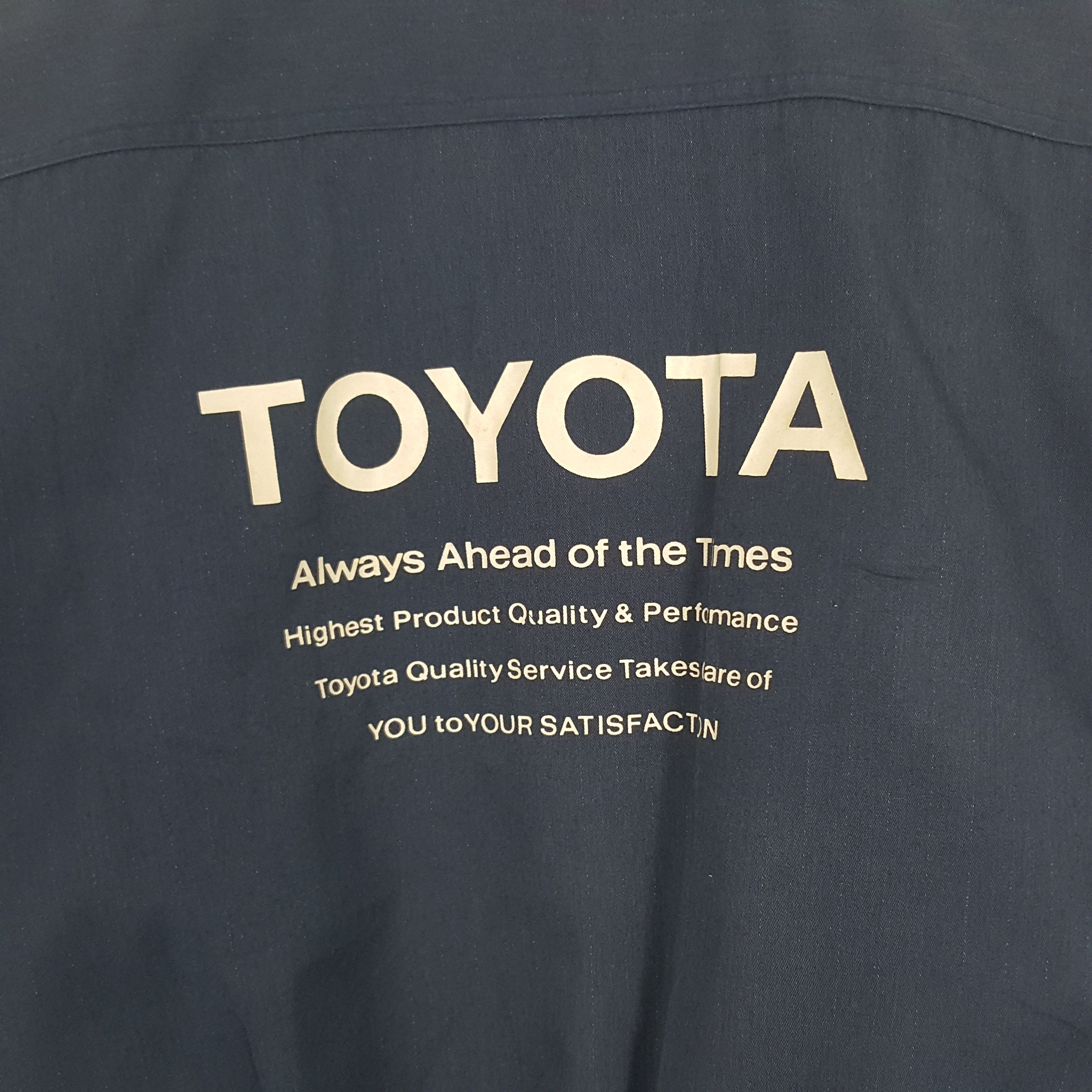 Japanese Brand × Vintage Vintage Toyota Tecno Windbreaker Bomber Jacket Size US XL / EU 56 / 4 - 2 Thumbnail