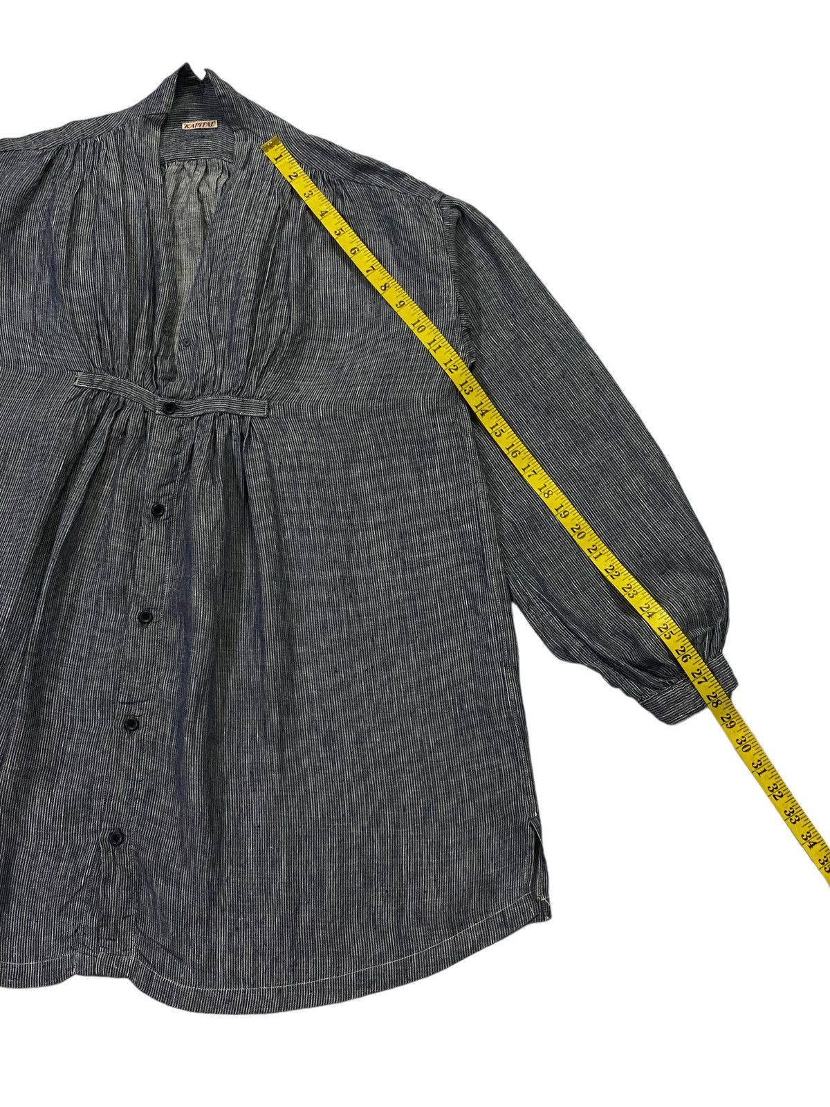 Kapital Kapital Linen Blouse Button Ups Size S / US 4 / IT 40 - 7 Thumbnail