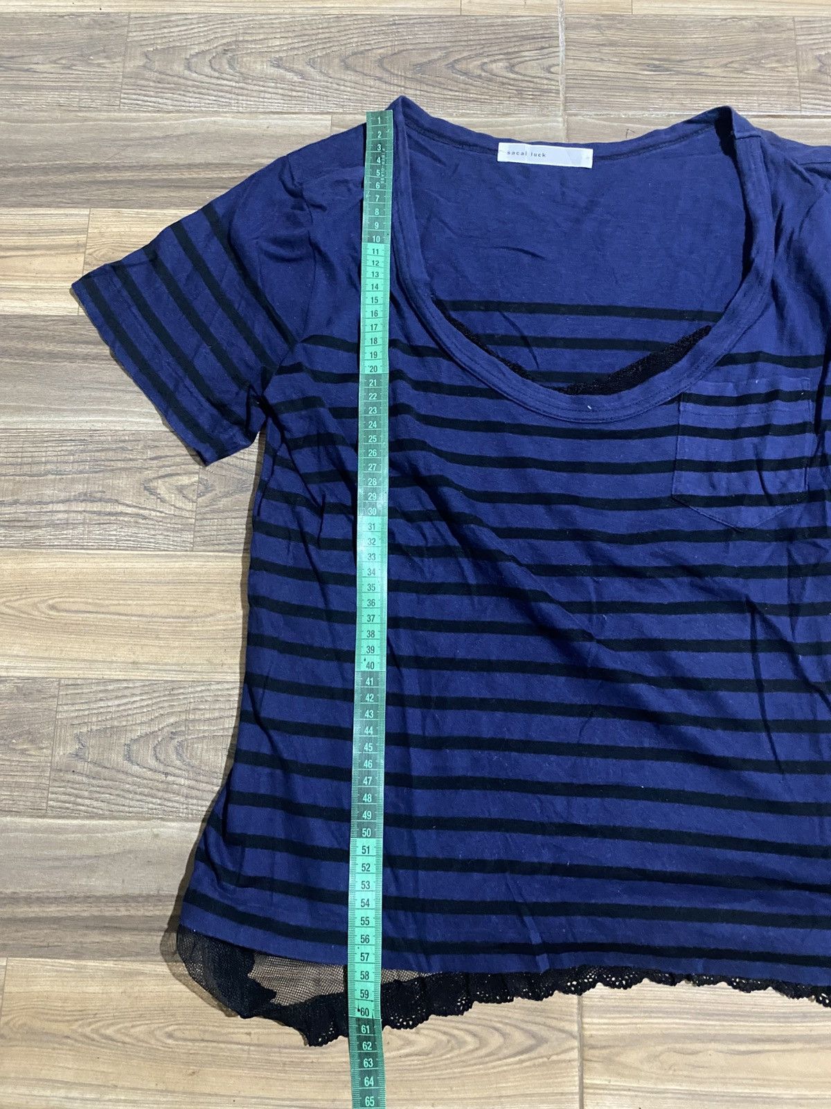 Sacai SACAI DOUBLE LAYERED TSHIRT Size ONE SIZE - 6 Thumbnail