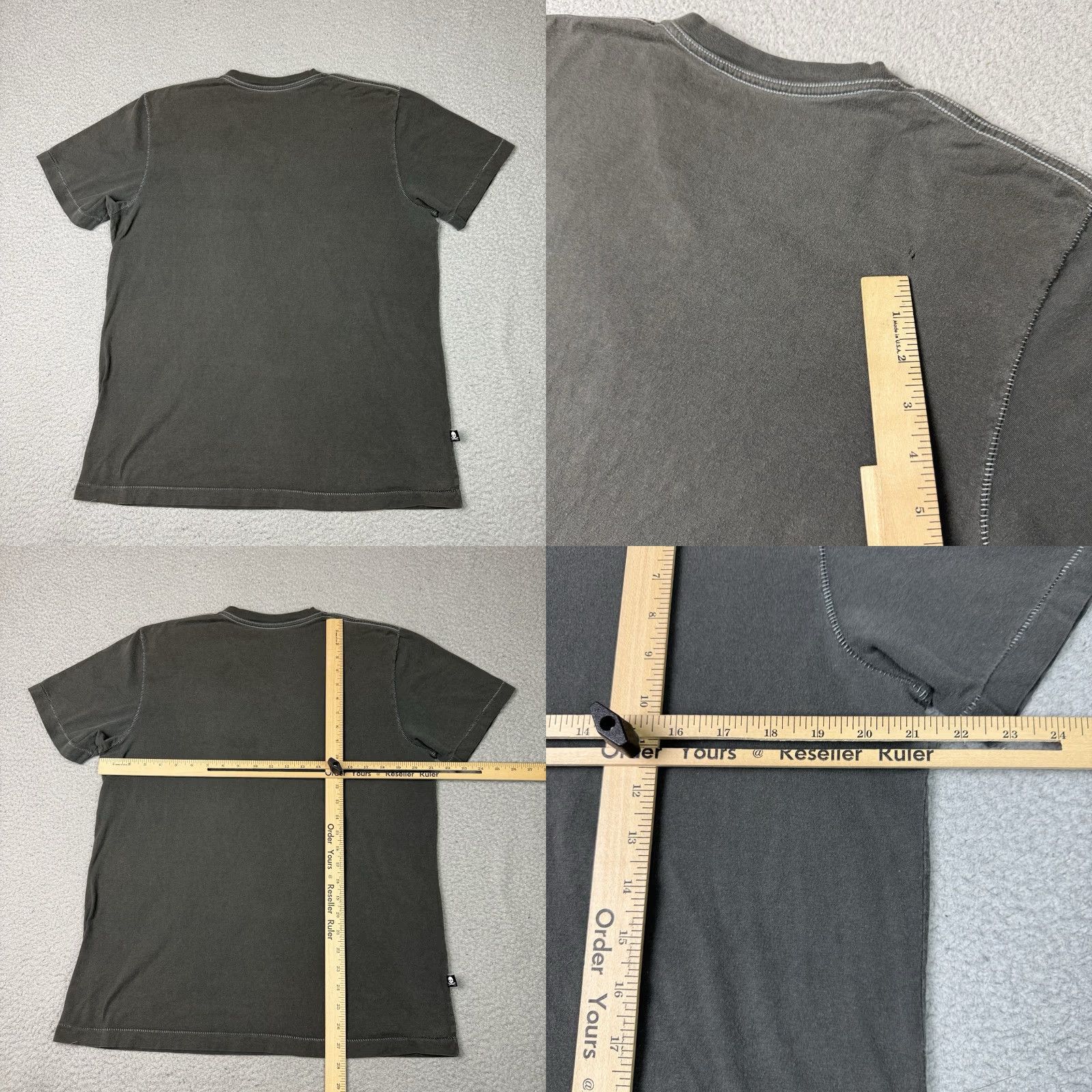 Ecko Unltd. VINTAGE Ecko Unltd. T-Shirt Adult Large Gray V-Neck Graphic Tee 2000s Mens Shirts Size US L / EU 52-54 / 3 - 8 Thumbnail