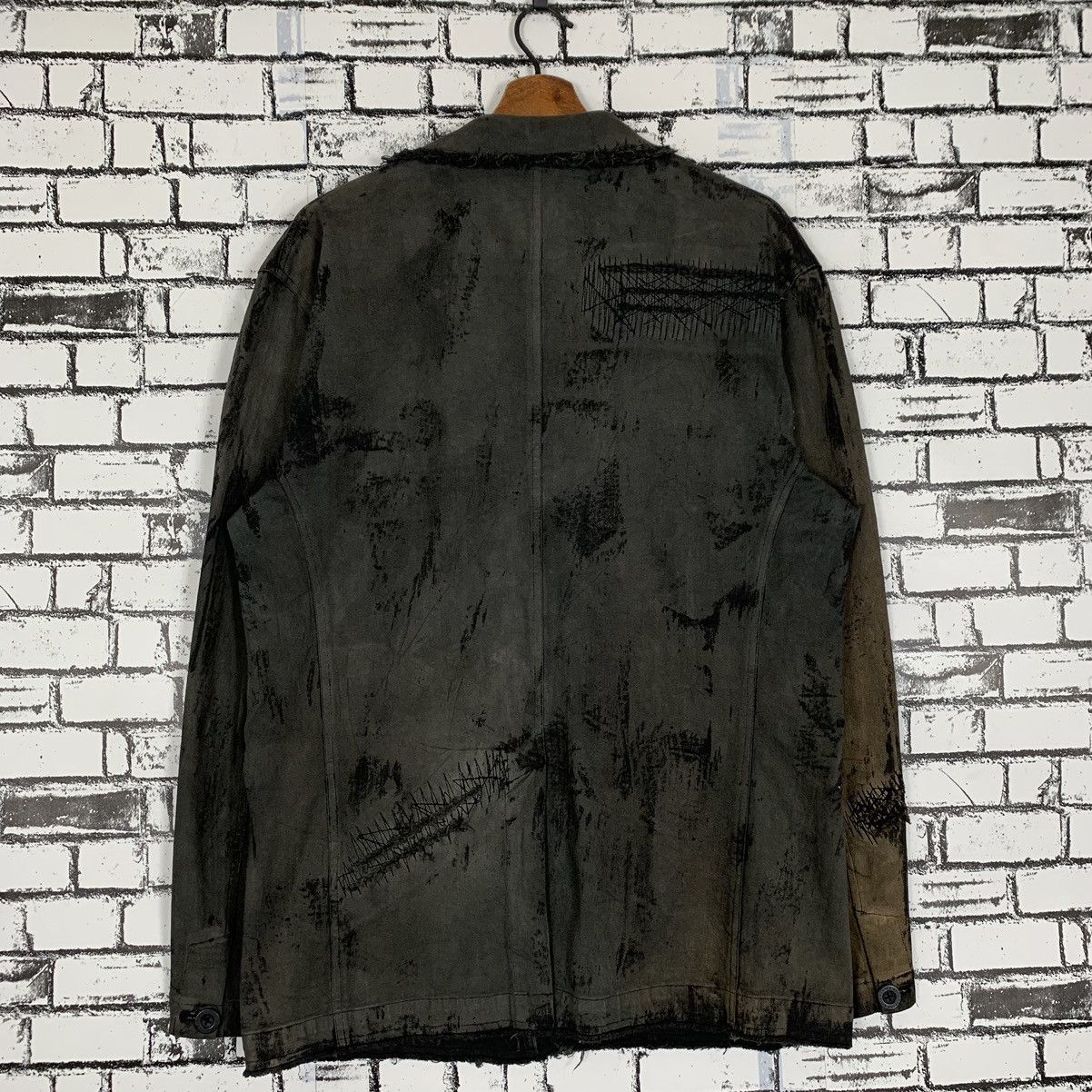 In The Attic In The Attic Trashed Washed Jacket Size US L / EU 52-54 / 3 - 7 Thumbnail