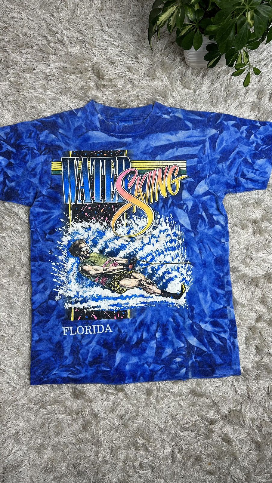 Vintage Delta Made in USA Vintage Water Skiing Florida StreetWear Size US M / EU 48-50 / 2 - 2 Thumbnail