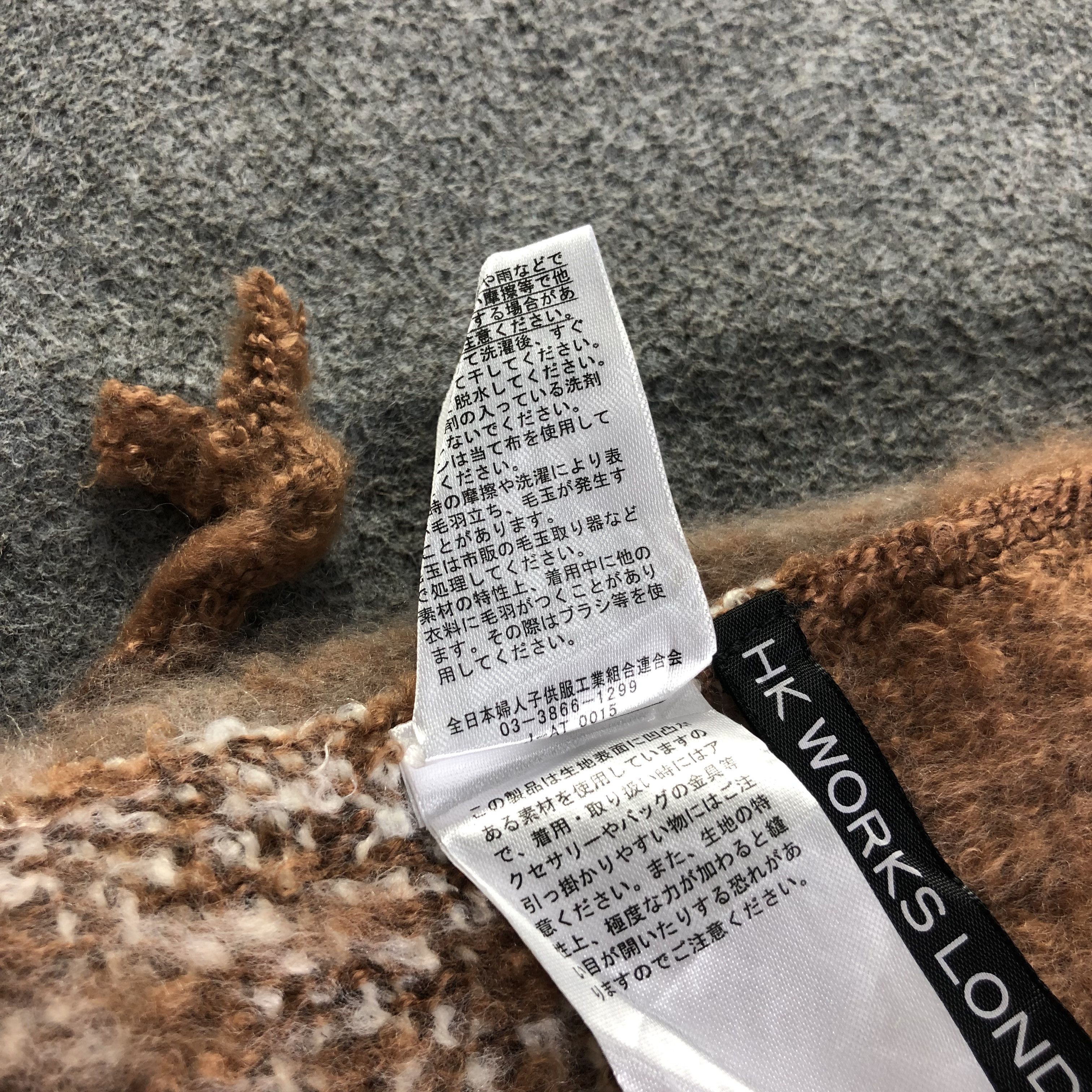 Hiroko Koshino Homme Hiroko Koshino Scarf Muffler V1990 Size ONE SIZE - 5 Thumbnail