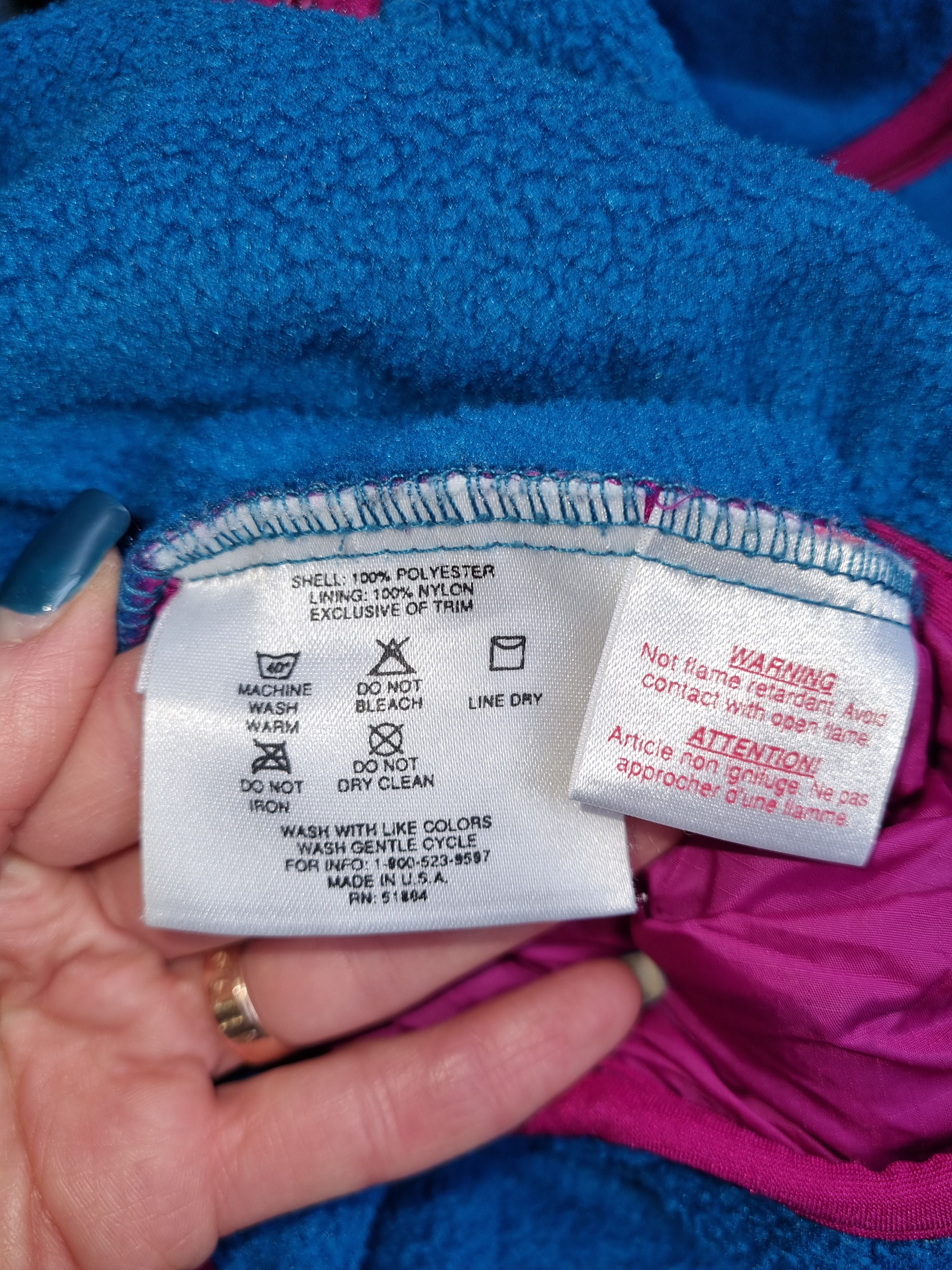Vintage PATAGONIA Very Rare 80s Vintage Fleece Pullover Size US S / EU 44-46 / 1 - 9 Thumbnail