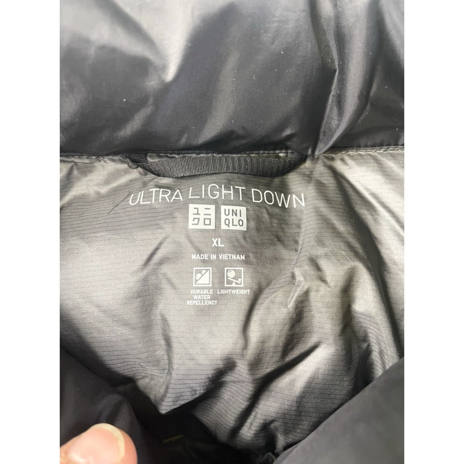 Uniqlo **Uniqlo Men's Black XL Puffer Vest** User: **Uniqlo Men's Black Ultra Light Down XL Puffer Vest** Size US XL / EU 56 / 4 - 3 Thumbnail
