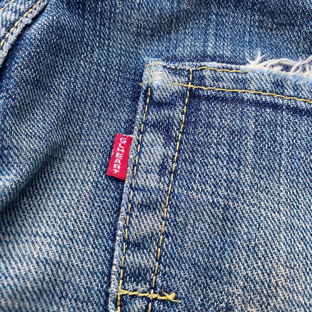 If Six Was Nine Vintage G Heart Limited Edition Distressed Denim Size US 34 / EU 50 - 15 Thumbnail