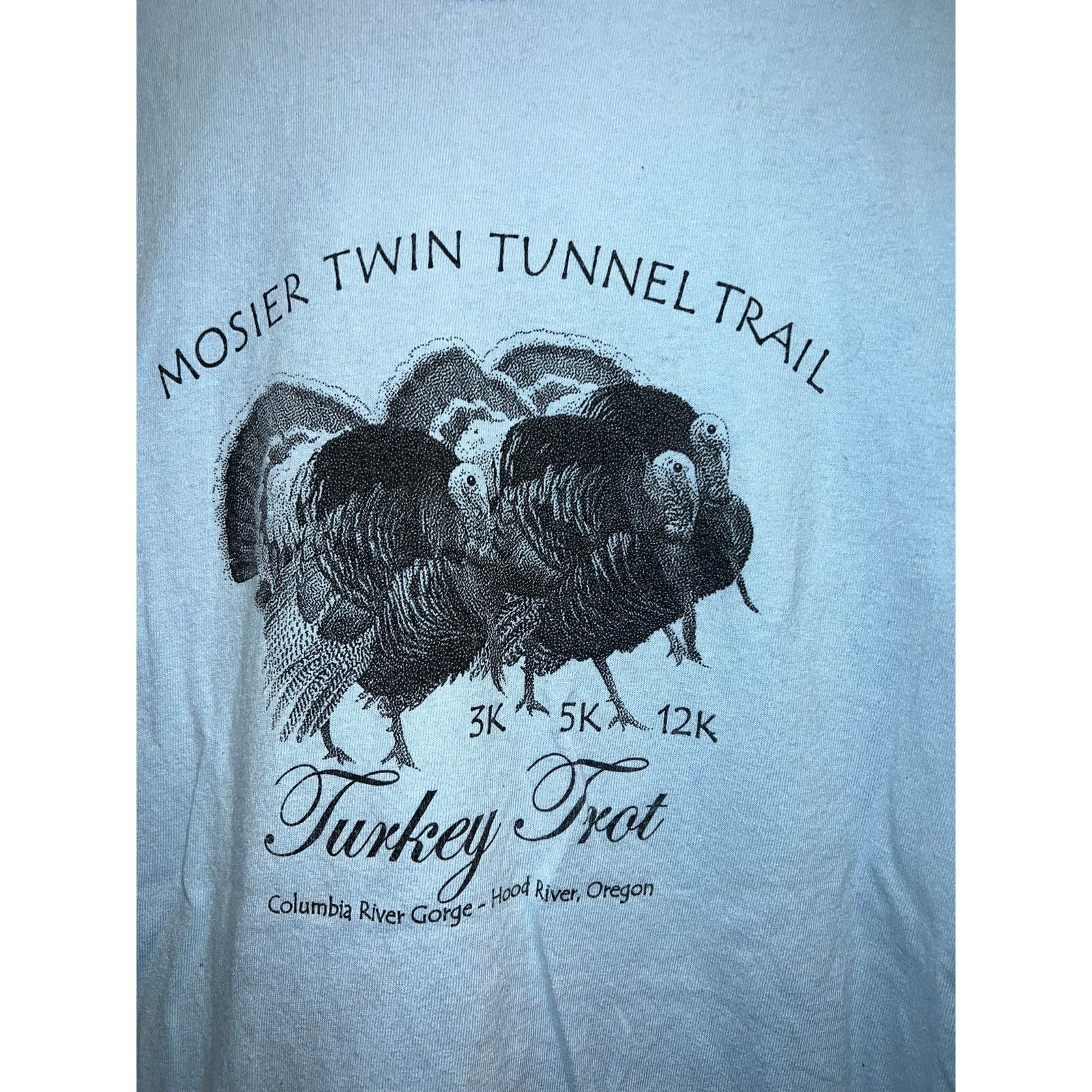 Port & Company Turkey Trot Long Sleeve Shirt Oregon Mosier Tee Medium Size US M / EU 48-50 / 2 - 3 Thumbnail