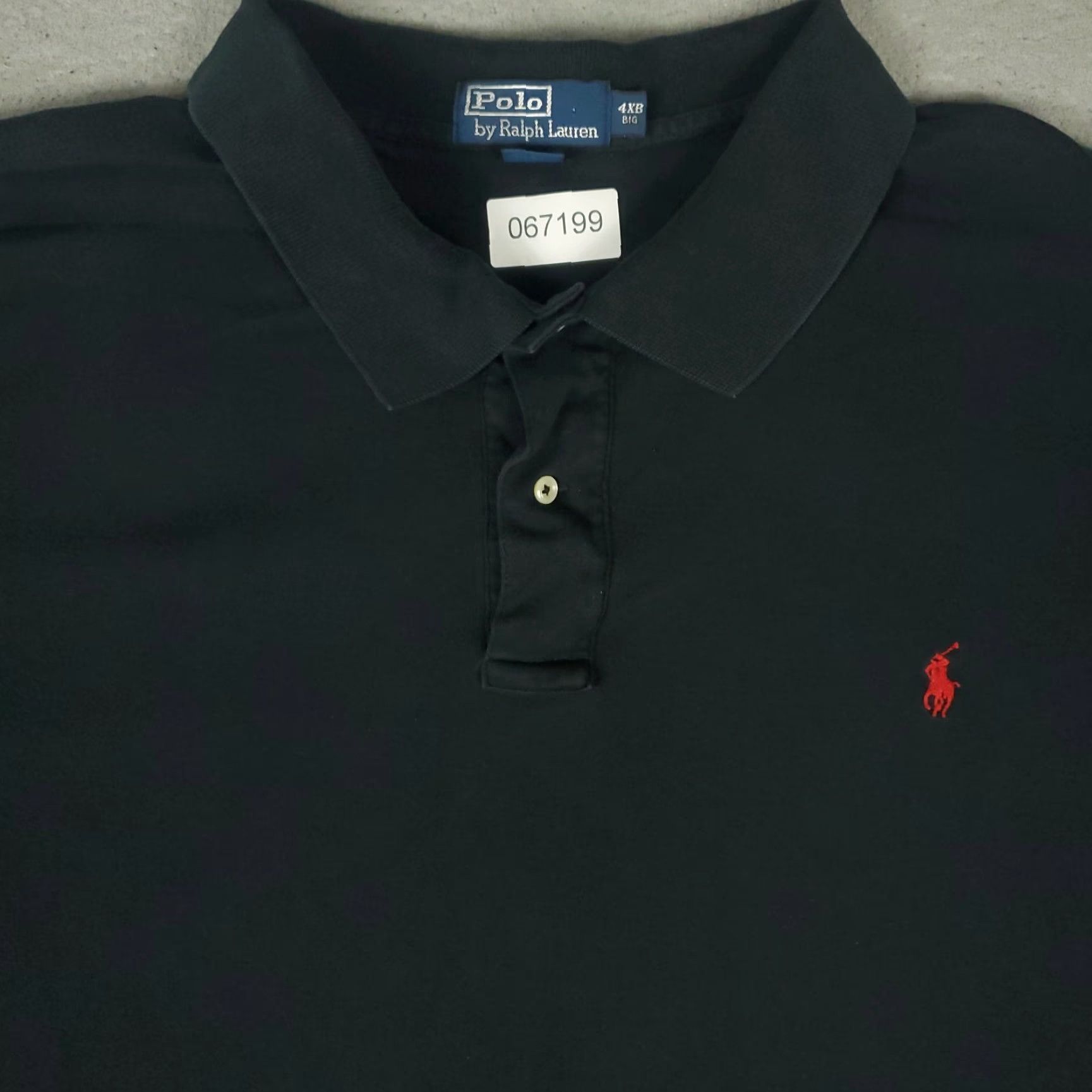 Ralph Lauren Ralph Lauren Polo Shirt Mens Big & Tall 4XB Black Pony Short Sleeve Polo Shirt Mens Big 4X Black Pony Polo Shirt Mens Big & Tall Size US XXL / EU 58 / 5 - 2 Thumbnail