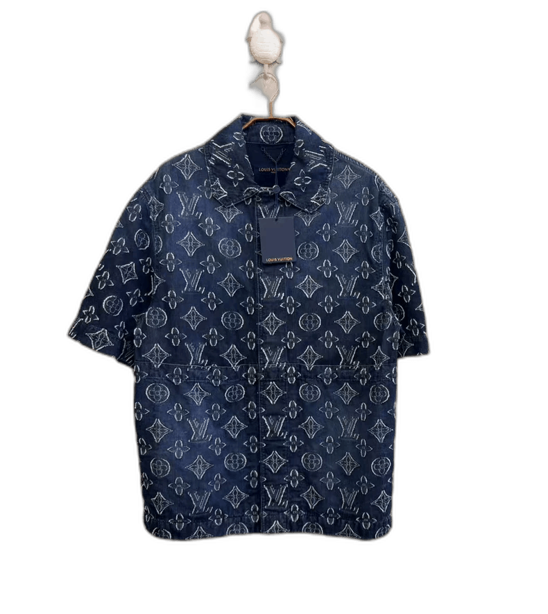Louis Vuitton LOUIS VUITTON denim short sleeve shirt Size US XS / EU 42 / 0 - 1 Thumbnail