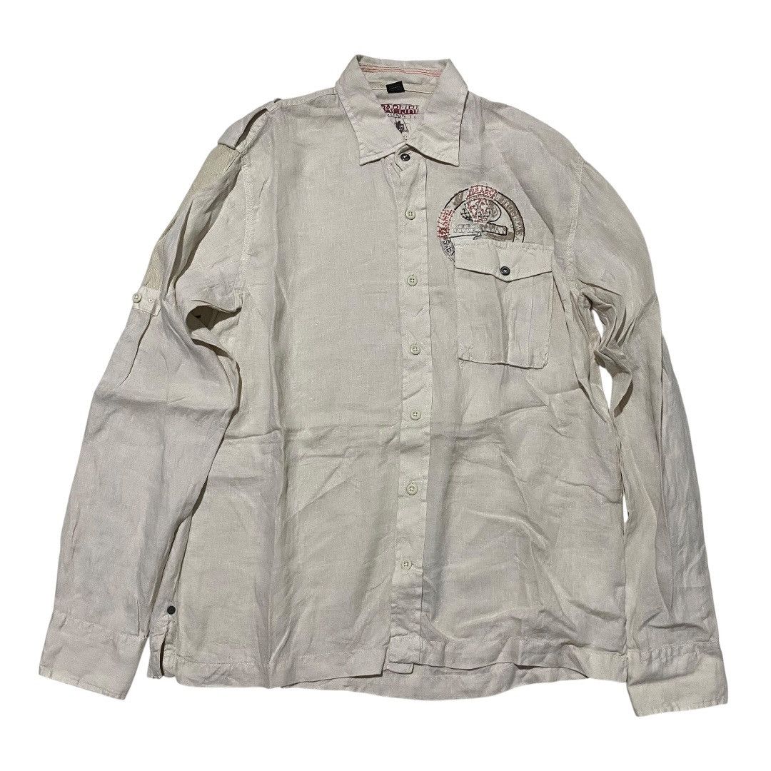 Napapijri Napapijri mens regular fit shirt Size US L / EU 52-54 / 3 - 1 Thumbnail