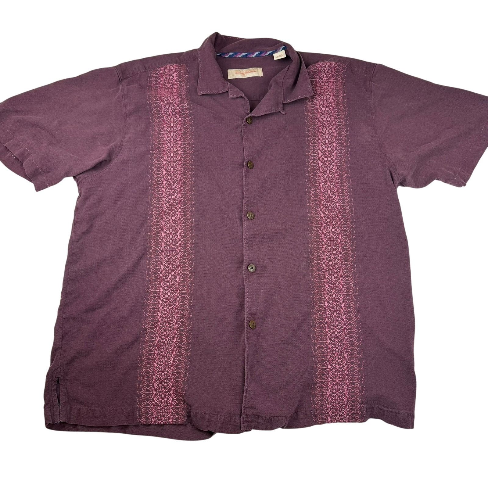 Tommy Bahama Tommy Bahama Silk Camp Shirt - Size XL - Great Style! Size US XL / EU 56 / 4 - 1 Thumbnail