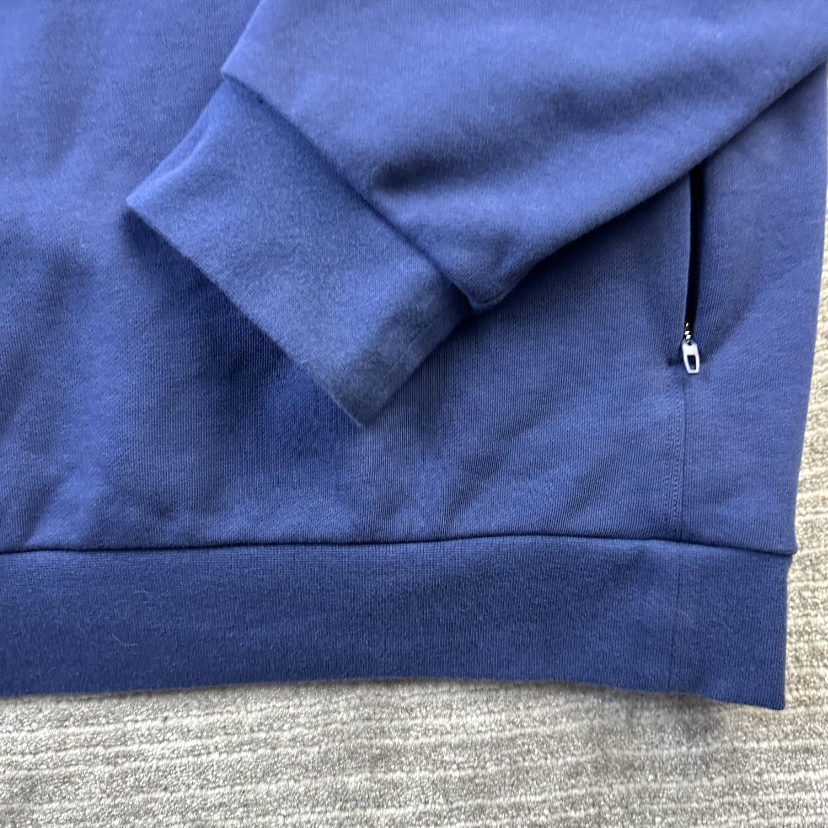Lululemon Lululemon Mens Sweater Extra Large Blue Half Zip French Terry Oversized Size US S / EU 44-46 / 1 - 5 Thumbnail