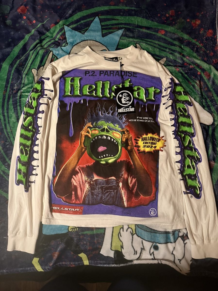 Hellstar Halloween Horror Book Long Sleeve 2024 (L)