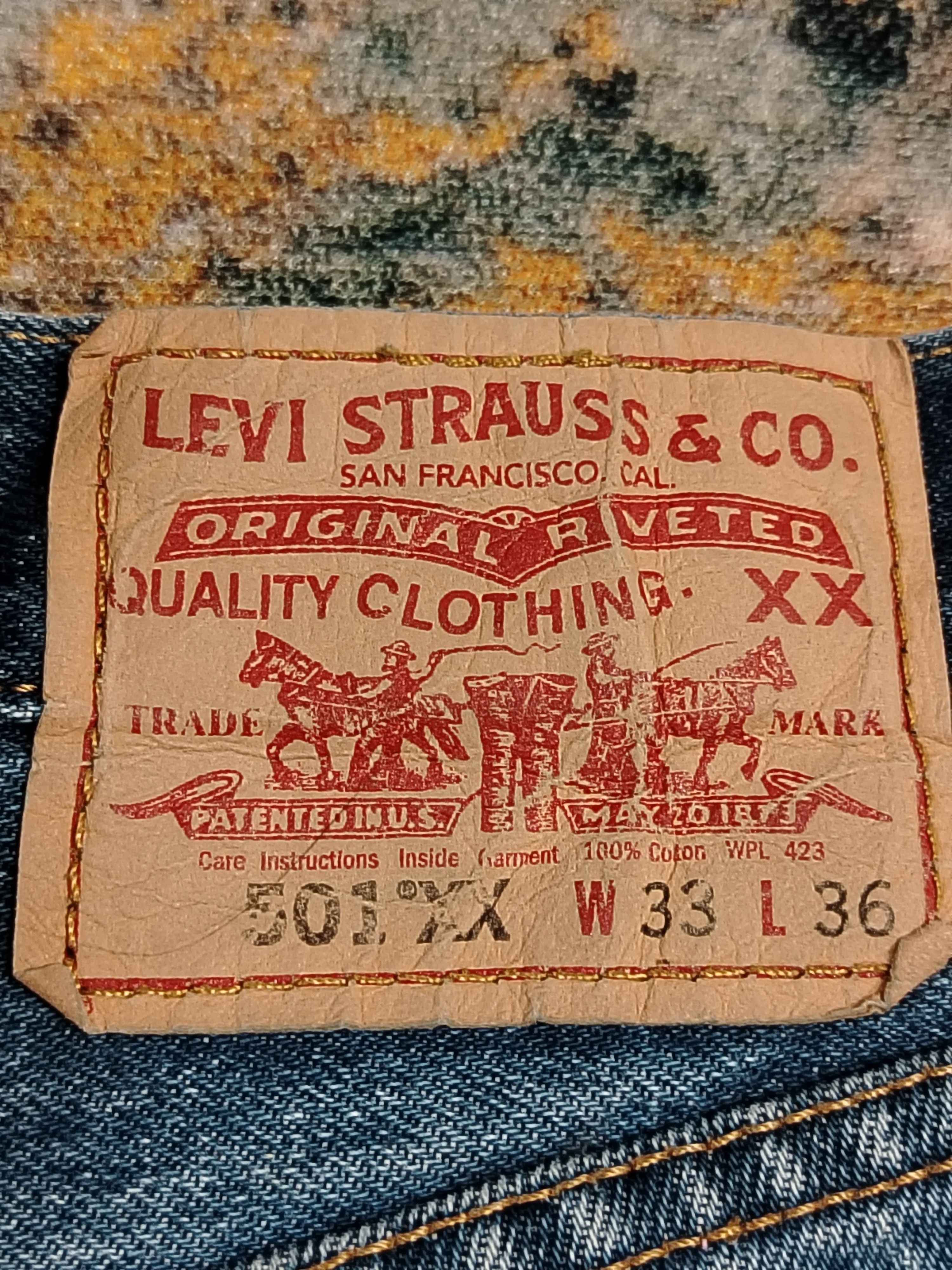 Levi's Vintage Levis 501xx Size US 33 - 11 Thumbnail