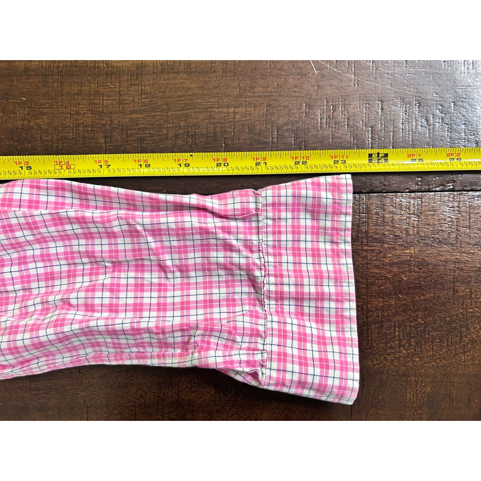 Ralph Lauren Ralph Lauren button down pink plaid shirt size 14.5 32/33 Size US M / EU 48-50 / 2 - 4 Thumbnail