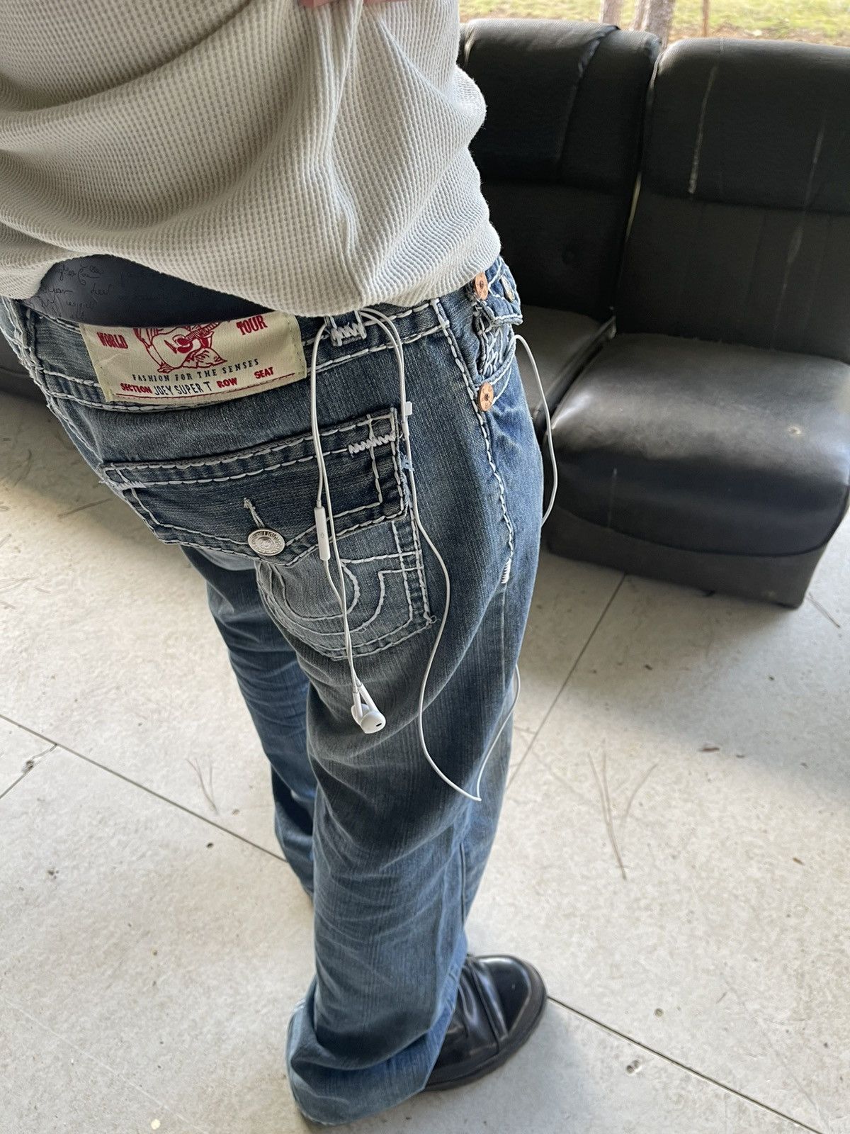 True Religion TRUE RELIGION VINTAGE JEANS Size US 34 / EU 50 - 5 Thumbnail