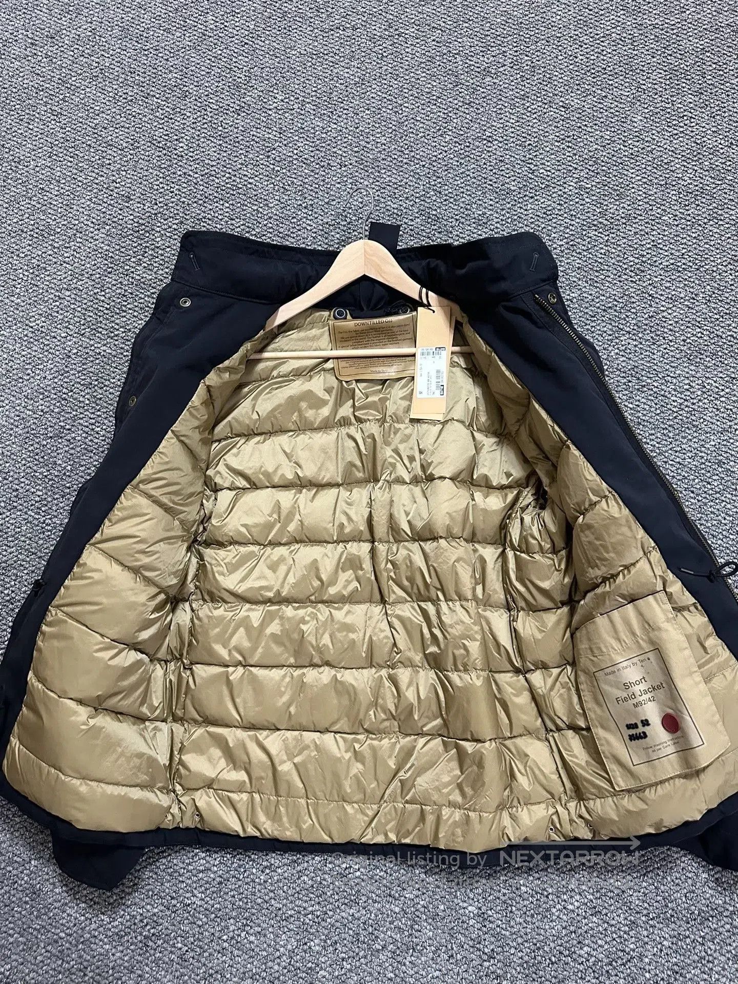 Ten C ten c down jacket in navy color. Size US XL / EU 56 / 4 - 3 Thumbnail