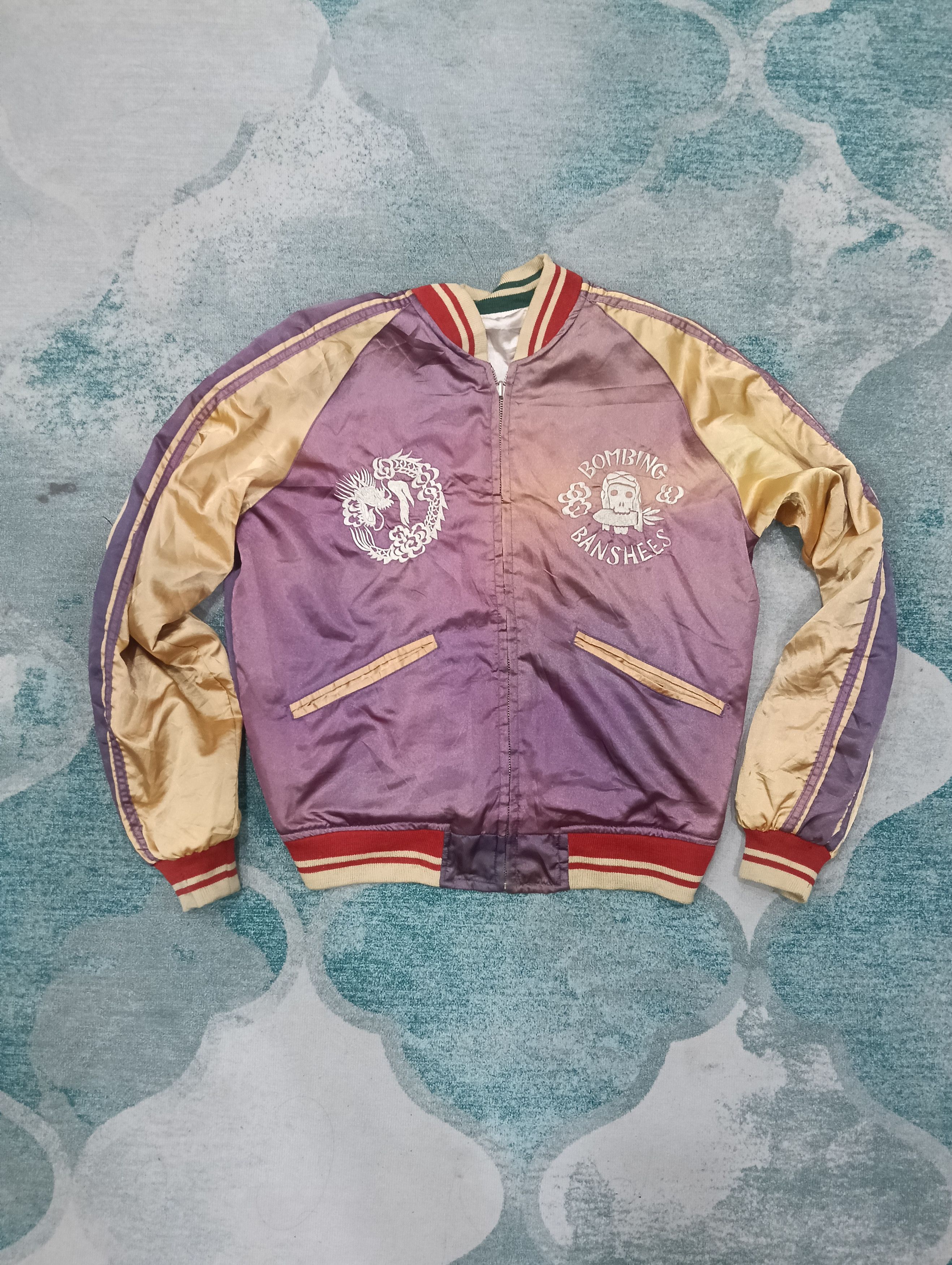 Japanese Brand × Vintage Vintage Sukajan Riversible Jacket Size US L / EU 52-54 / 3 - 2 Thumbnail