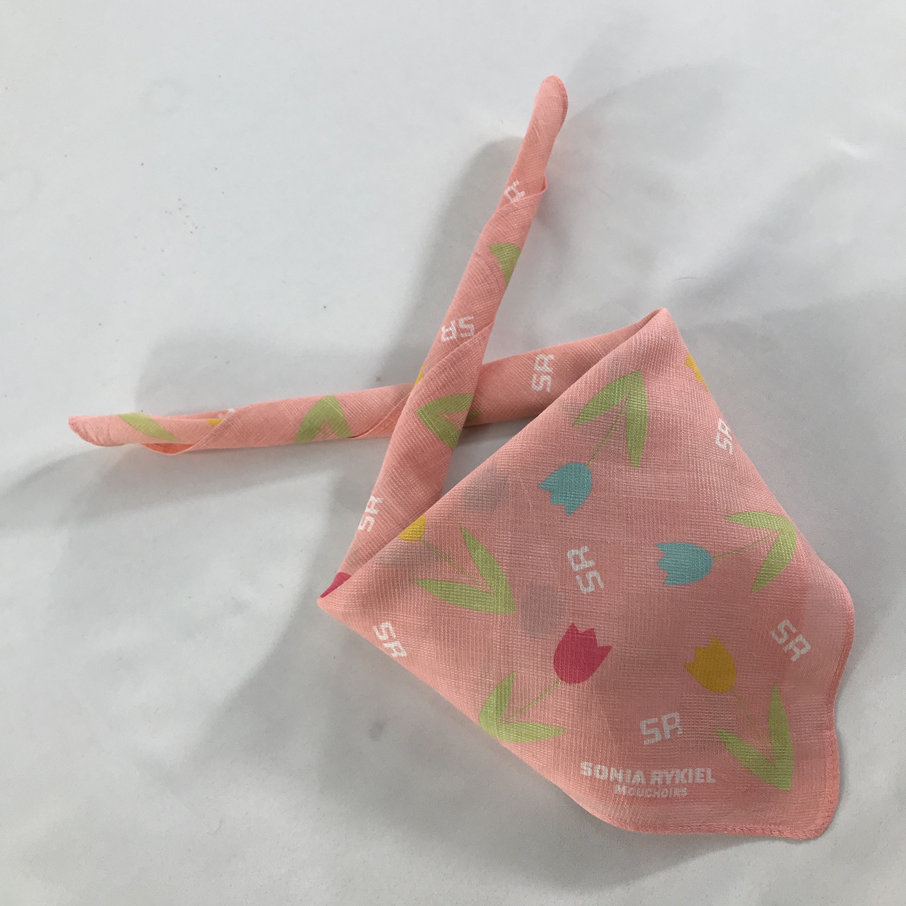 Sonia Rykiel × Vintage Sonia Rykiel Bandana / Handkerchief / Neckerchief - S1282 Size ONE SIZE - 4 Thumbnail