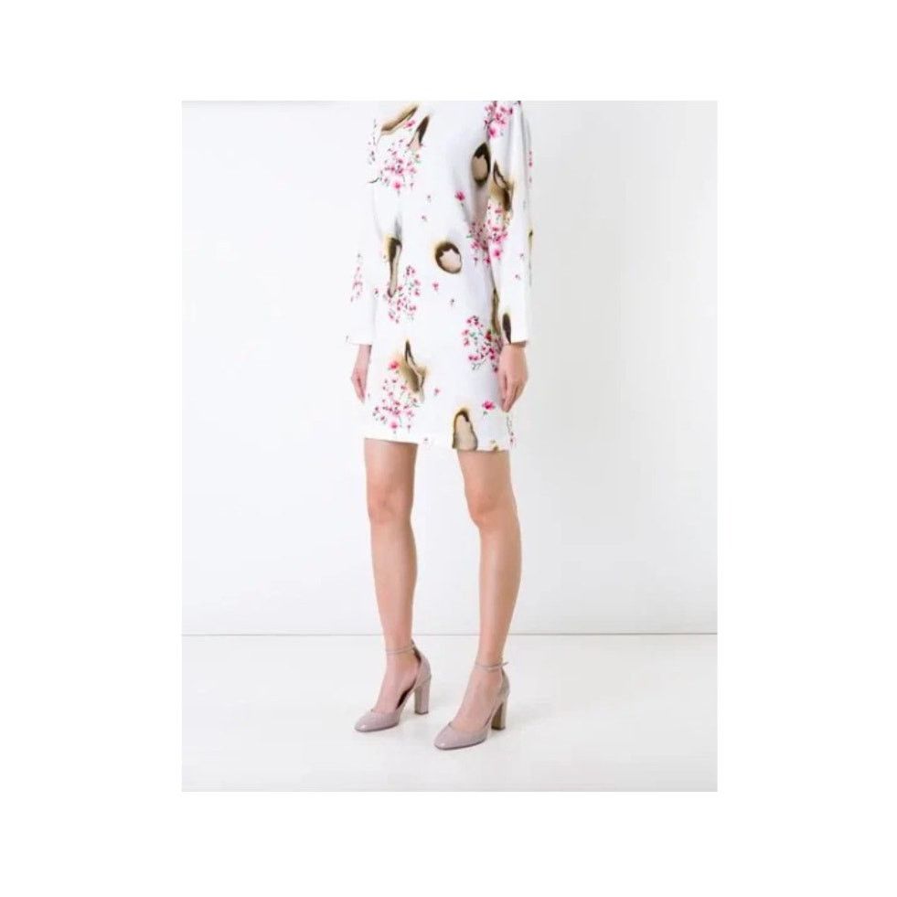 Moschino AW16 MOSCHINO COUTURE Jeremy Scott BURNT EFFECT RAYON DRESS Size S / US 4 / IT 40 - 6 Thumbnail