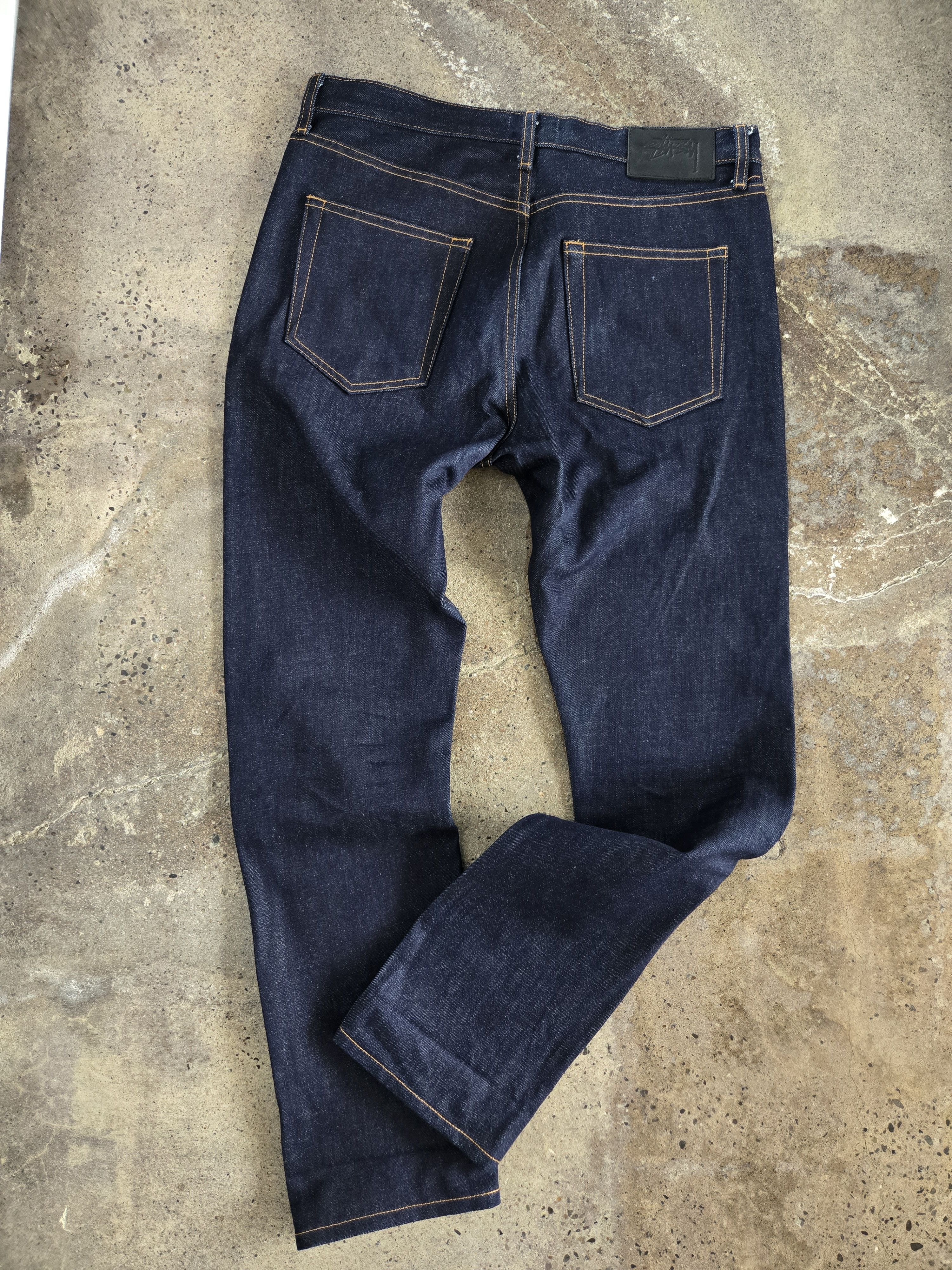 Stussy Stussy Raw Denim Size US 32 / EU 48 - 2 Thumbnail