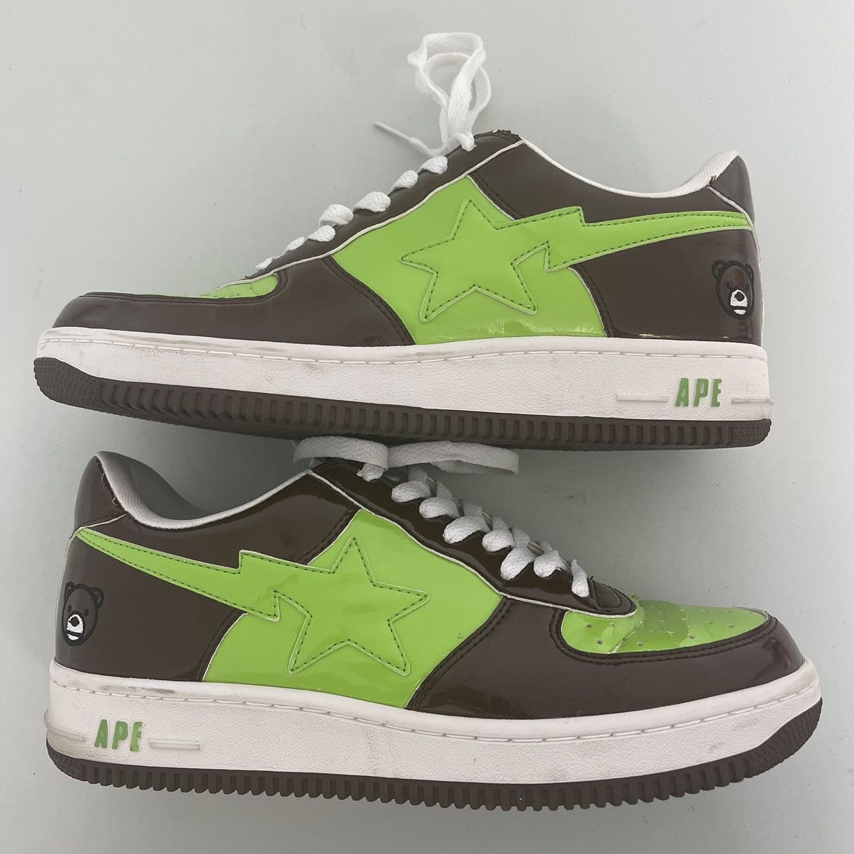 Bape OG Bape Baby Milo Bear Bapesta Size US 9 / EU 42 - 5 Thumbnail
