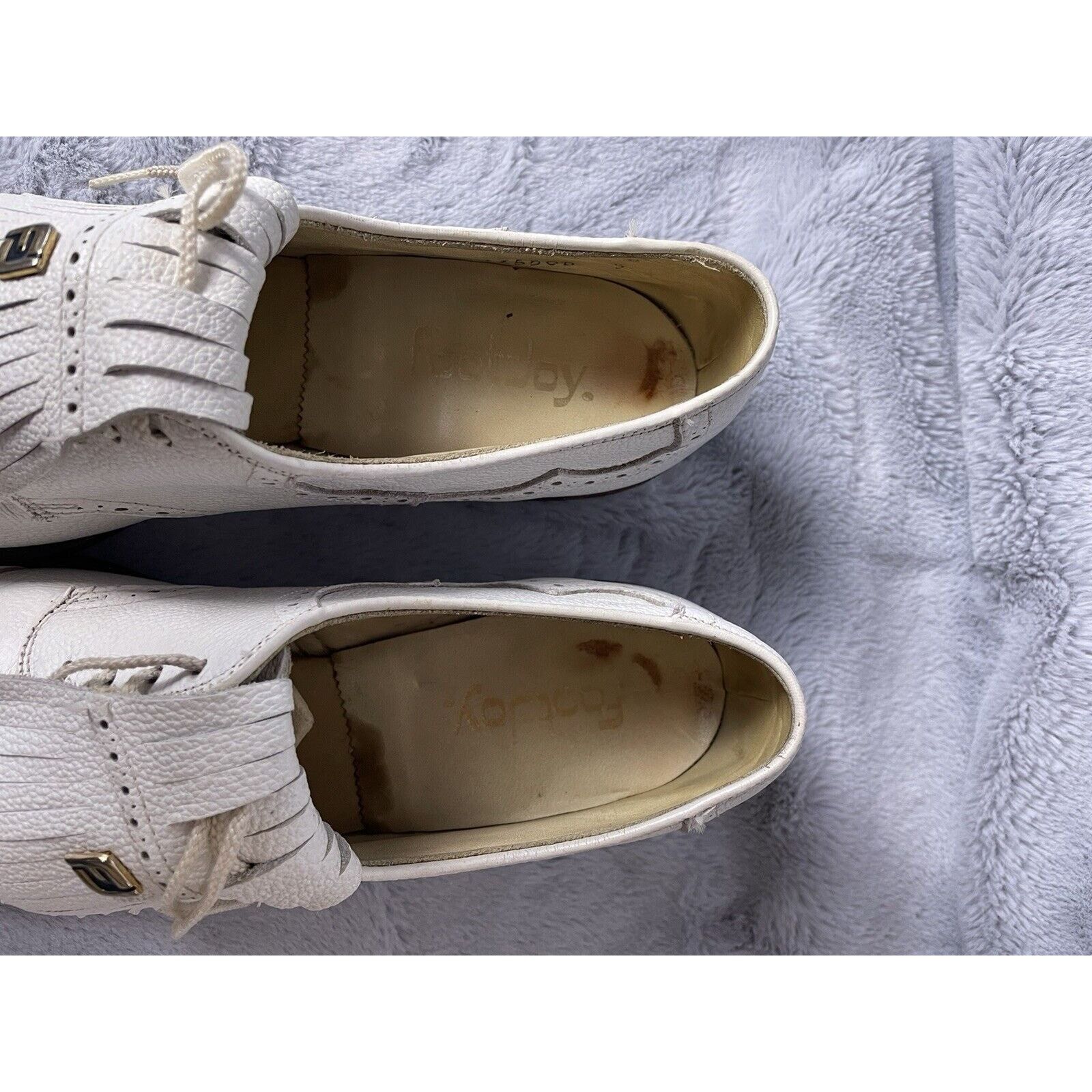 Footjoy Foot Joy Classics 91520 White Golf Shoes Womens Size 8.5 AA Size US 8.5 / IT 38.5 - 6 Thumbnail