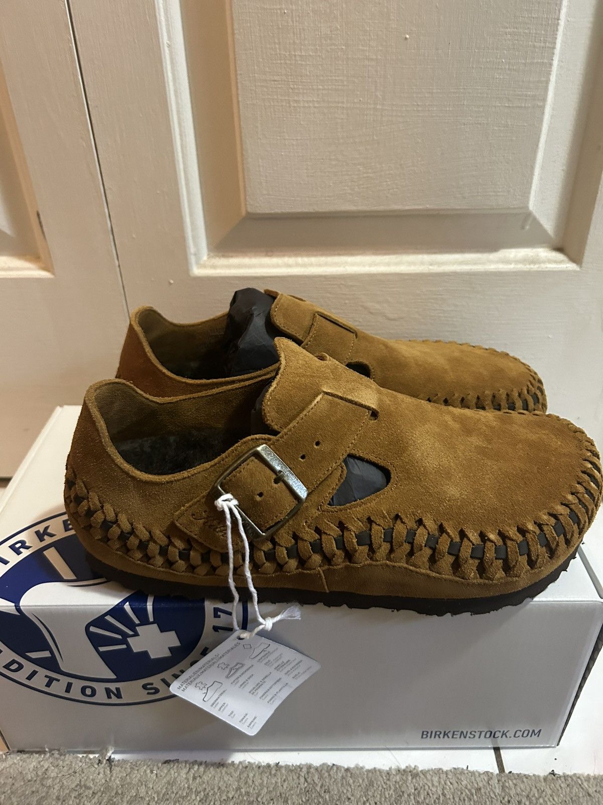 Birkenstock × Kith Kith x Birkenstock London braided mink 41UK Size US 7.5 / EU 40-41 - 1 Thumbnail