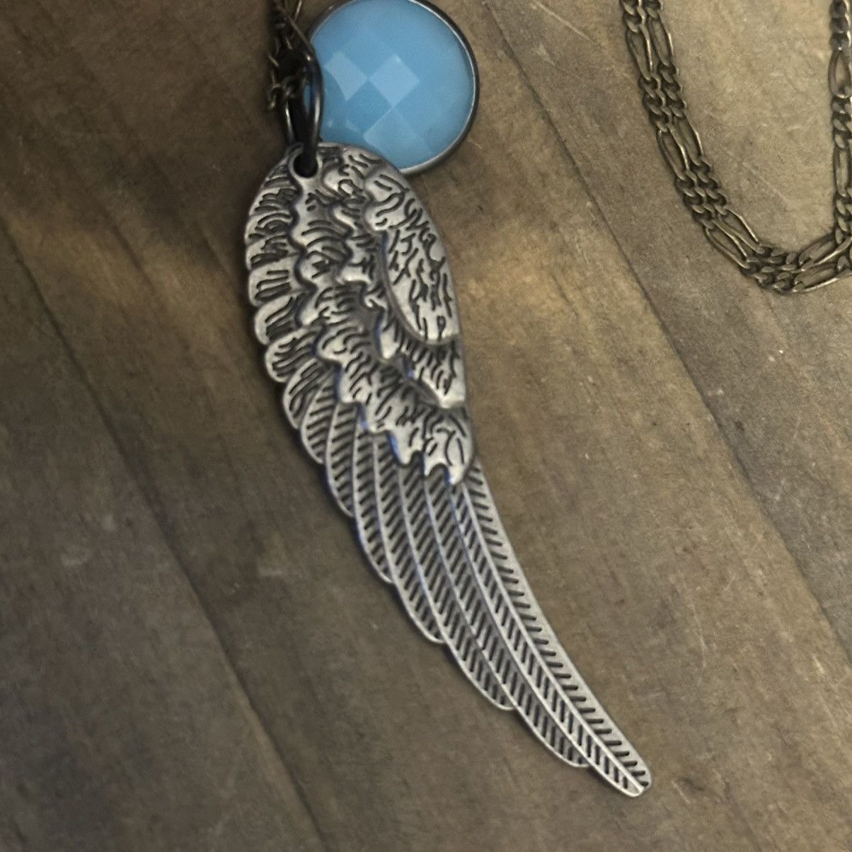 Other Ornamental Things angel wing pendant necklace Size ONE SIZE - 4 Thumbnail