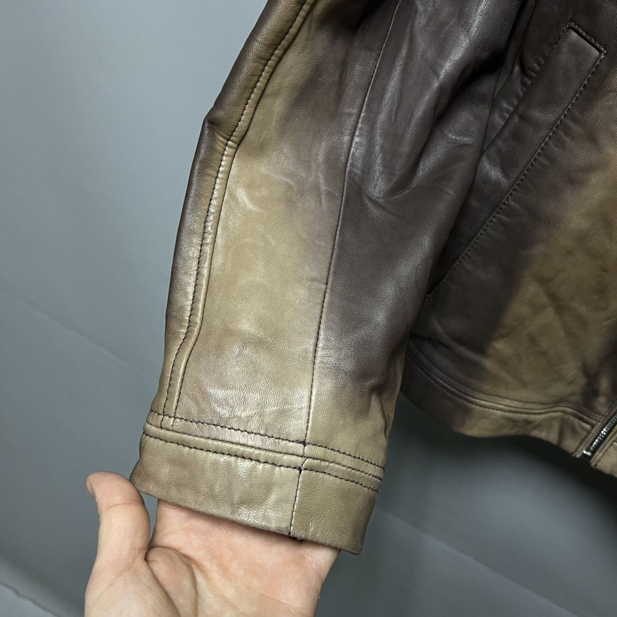 Hugo Boss Hugo Boss Leather Jacket Lamb Exclusive Custom Size US M / EU 48-50 / 2 - 14 Thumbnail