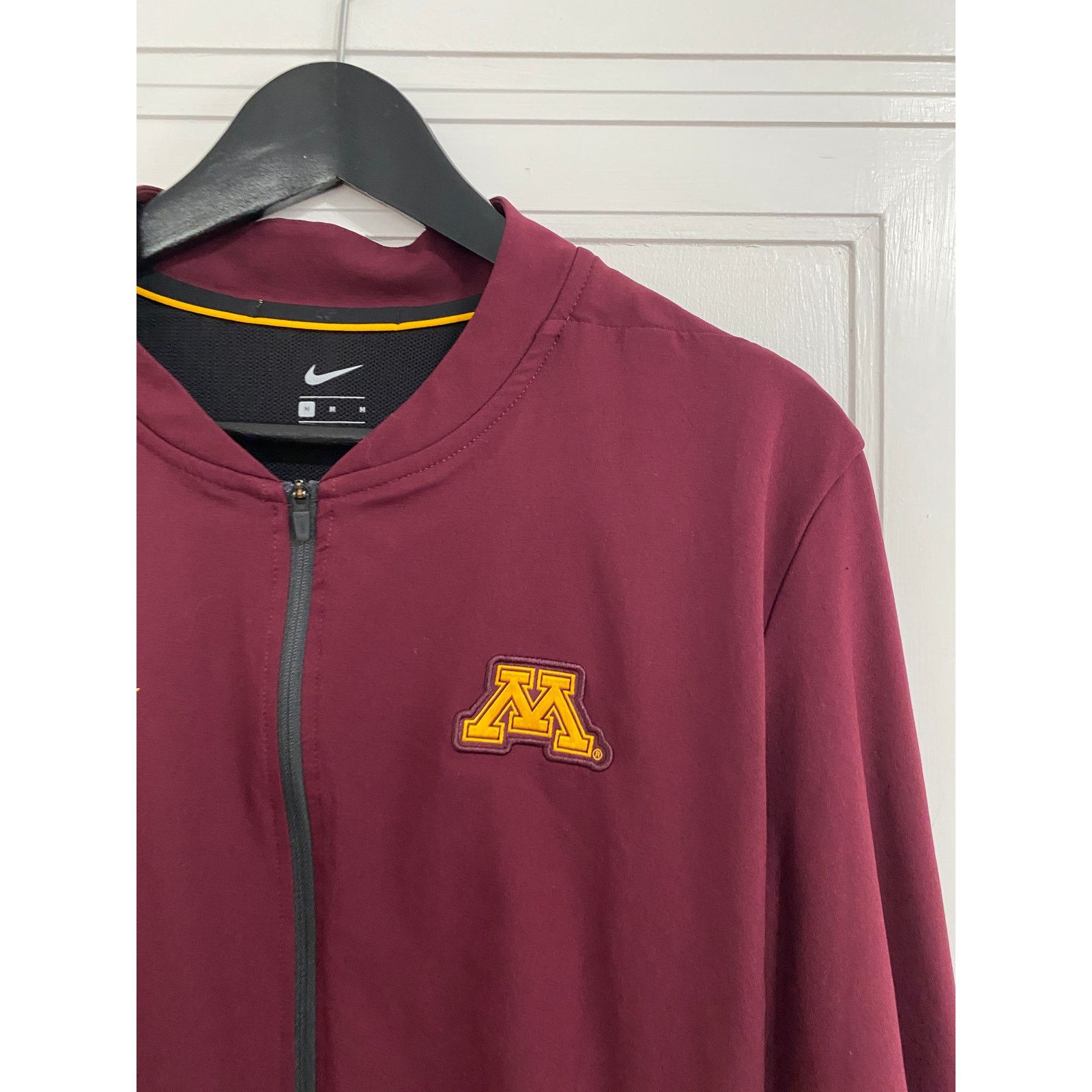 Nike Minnesota Golden Gophers Nike Full-Zip Sweatshirt Size M Size US M / EU 48-50 / 2 - 2 Thumbnail