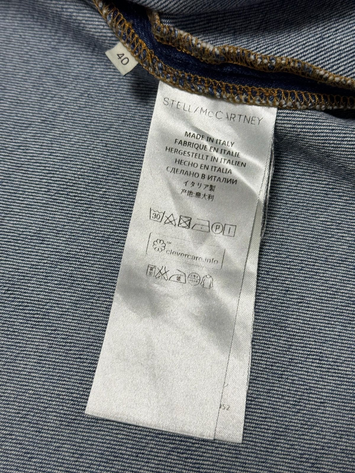 Stella McCartney Stella McCartney Denim Jacket Dress Women 40 Size Size M / US 6-8 / IT 42-44 - 9 Thumbnail