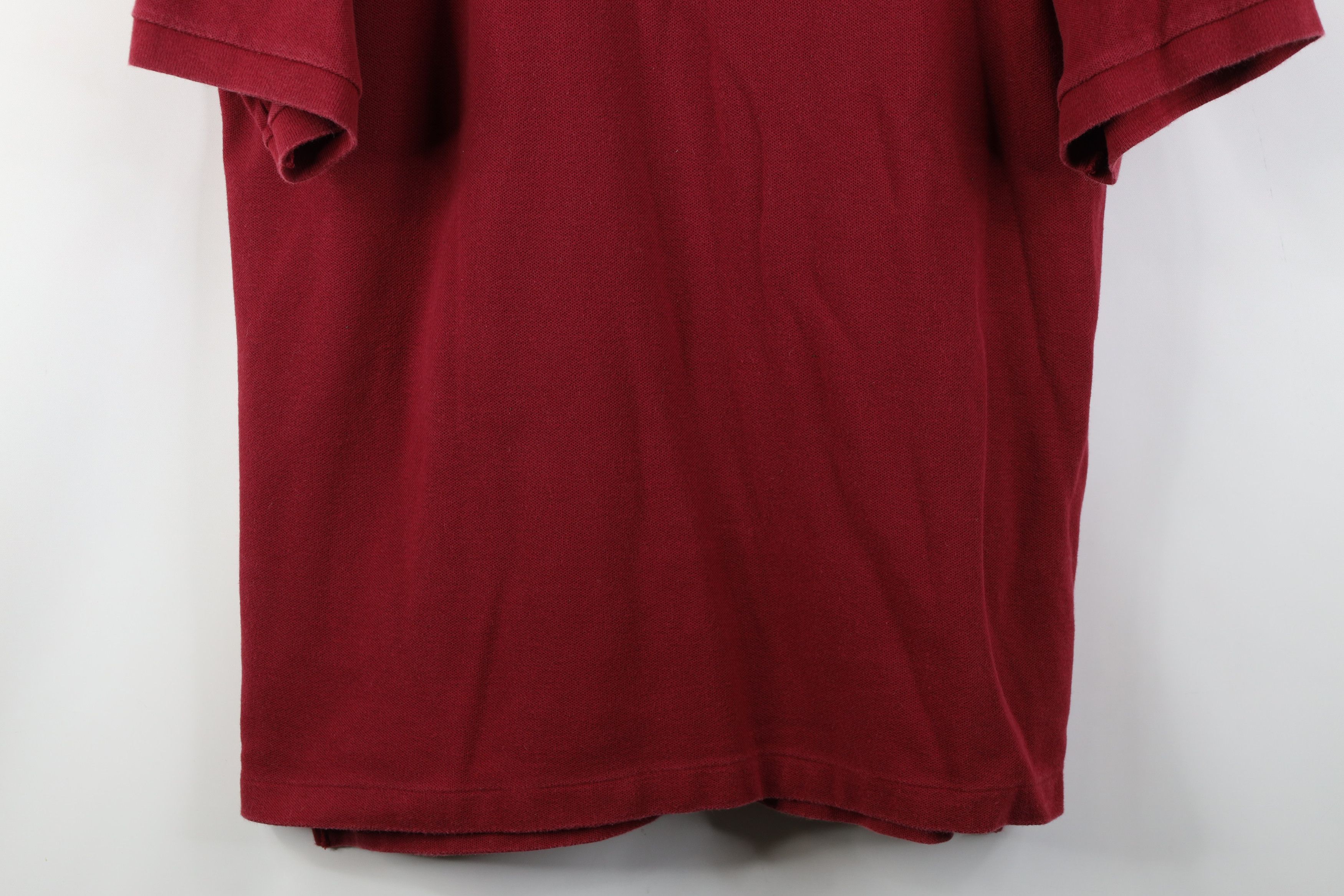 Vintage Vintage 90s Florida State University Golf Polo Shirt Red Size US L / EU 52-54 / 3 - 3 Thumbnail