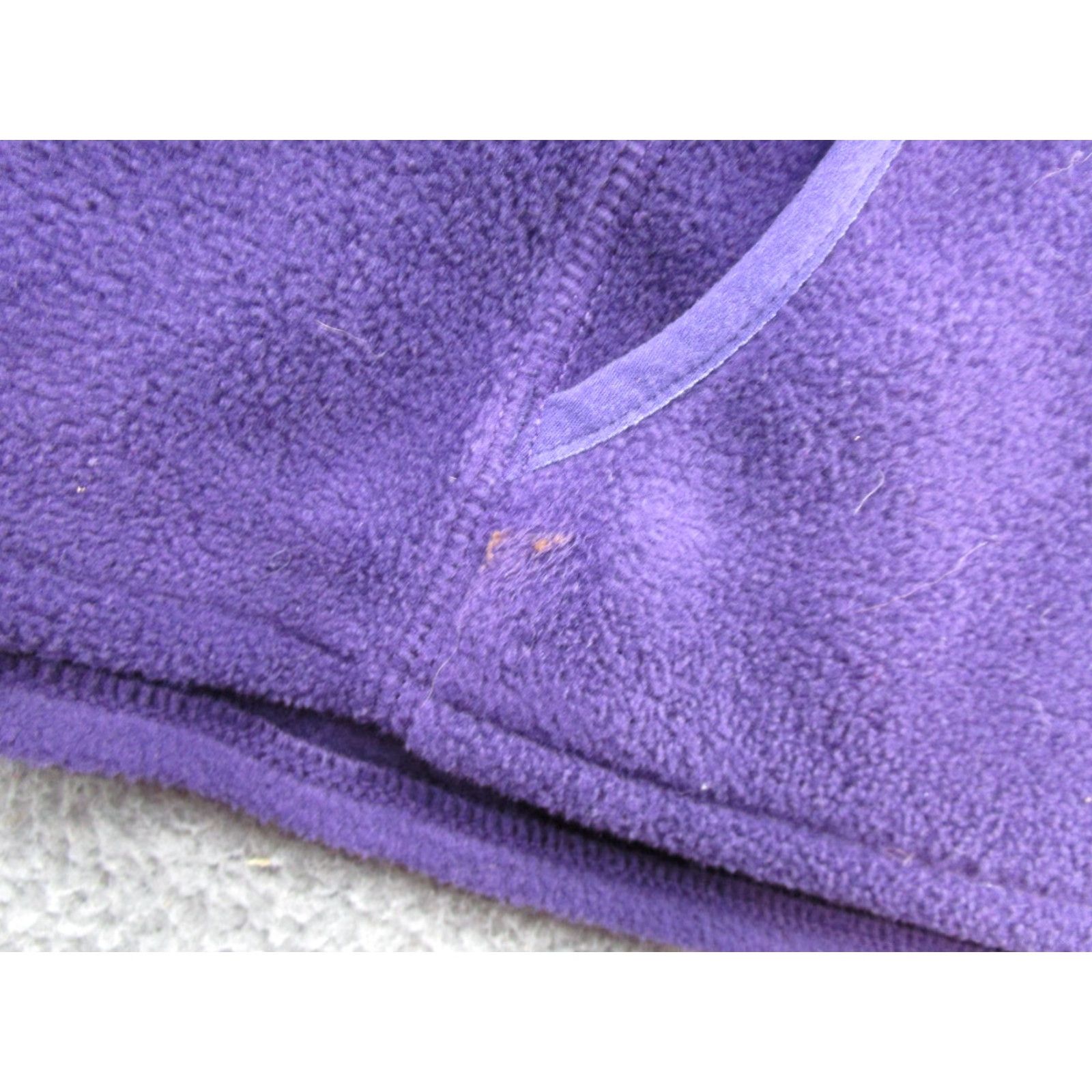 Vintage Woolrich Vest Purple Fleece Full Zip XS? Size XL / US 12-14 / IT 48-50 - 4 Thumbnail