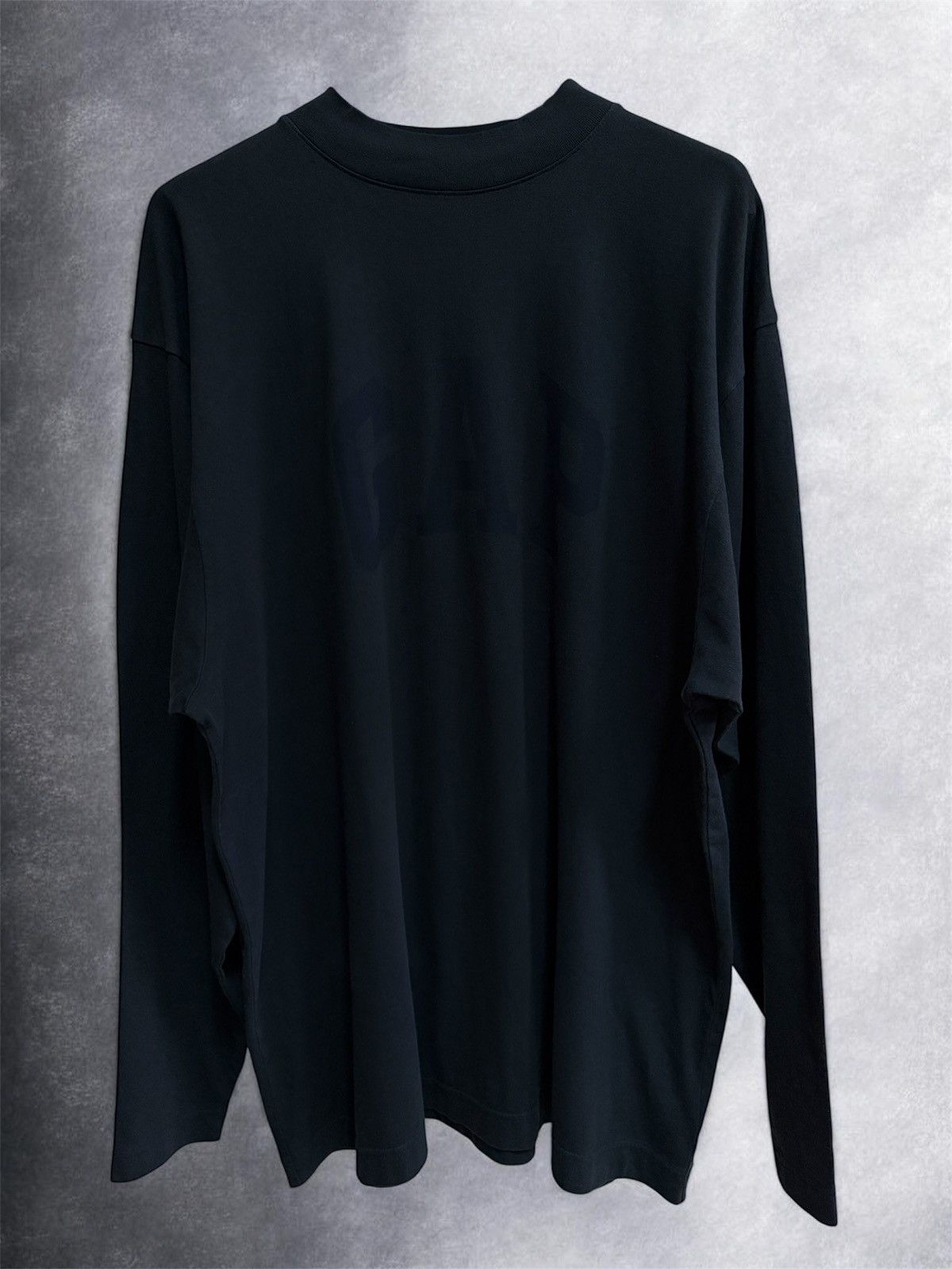 Gap × Yeezy New Yzy Gap by Balenciaga Dove Longsleeve Tee Gunmetal M Size US M / EU 48-50 / 2 - 2 Thumbnail