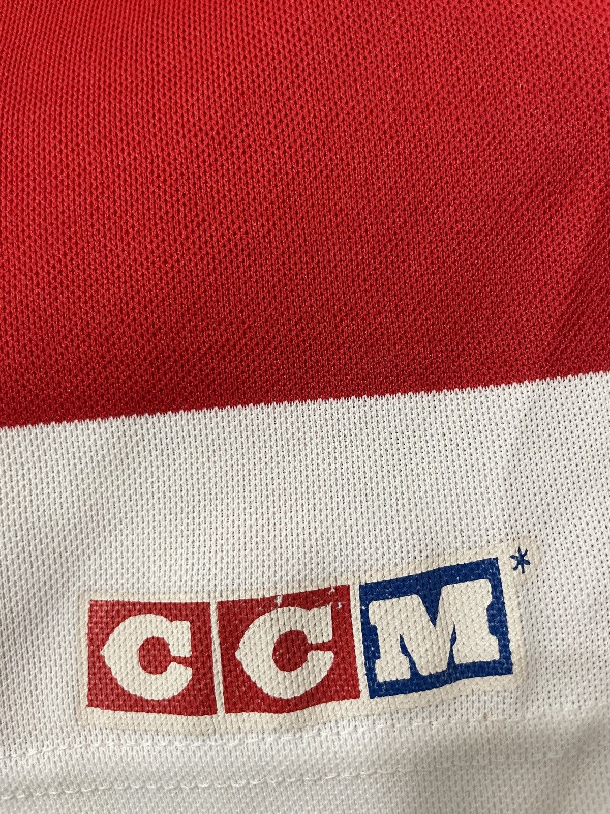 Ccm × Vintage Vintage Detroit Red Wings CCM Maska Jersey (112) Size US L / EU 52-54 / 3 - 6 Thumbnail