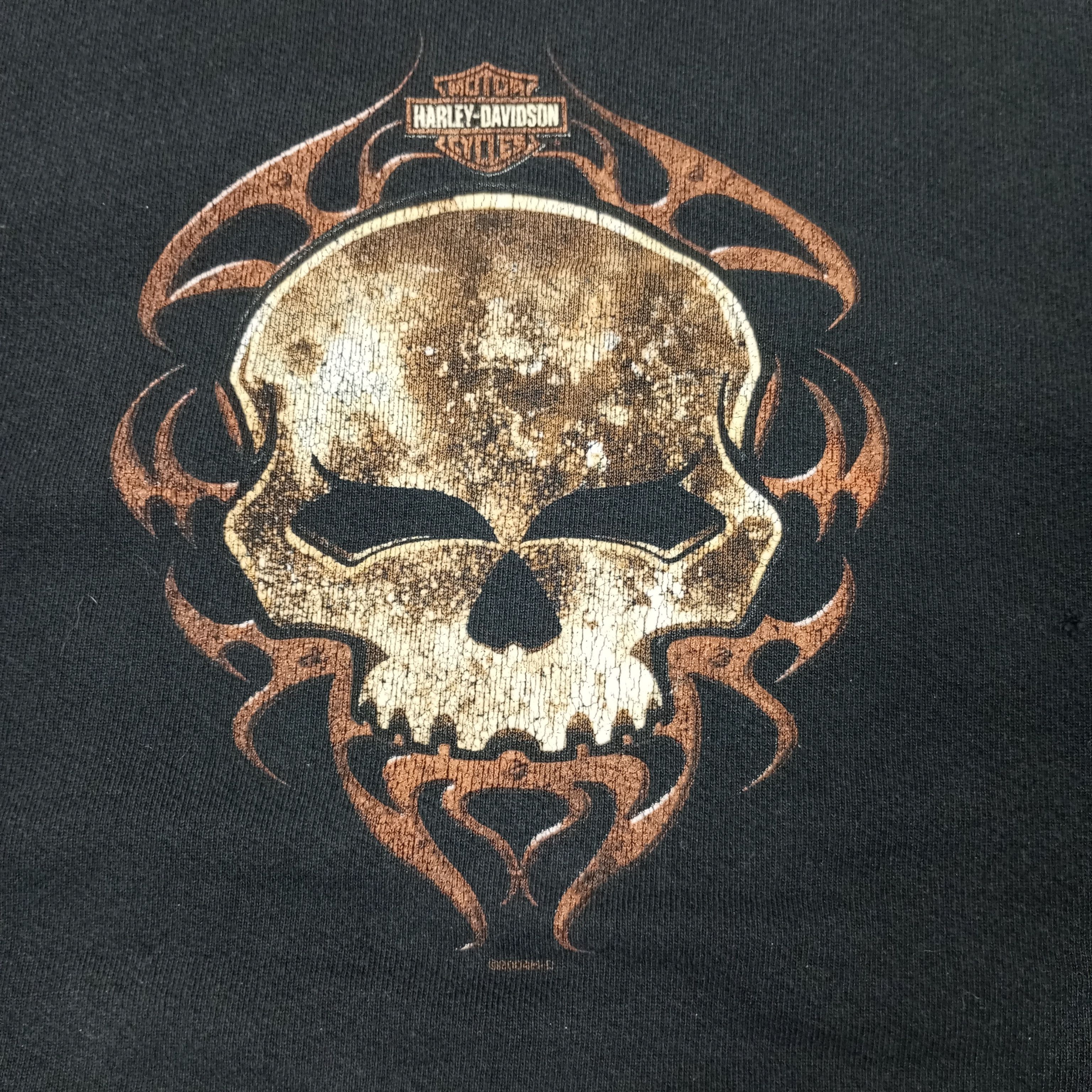 Harley Davidson × Vintage Harley Davidson Sweatshirt c221n23 Size US XL / EU 56 / 4 - 2 Thumbnail