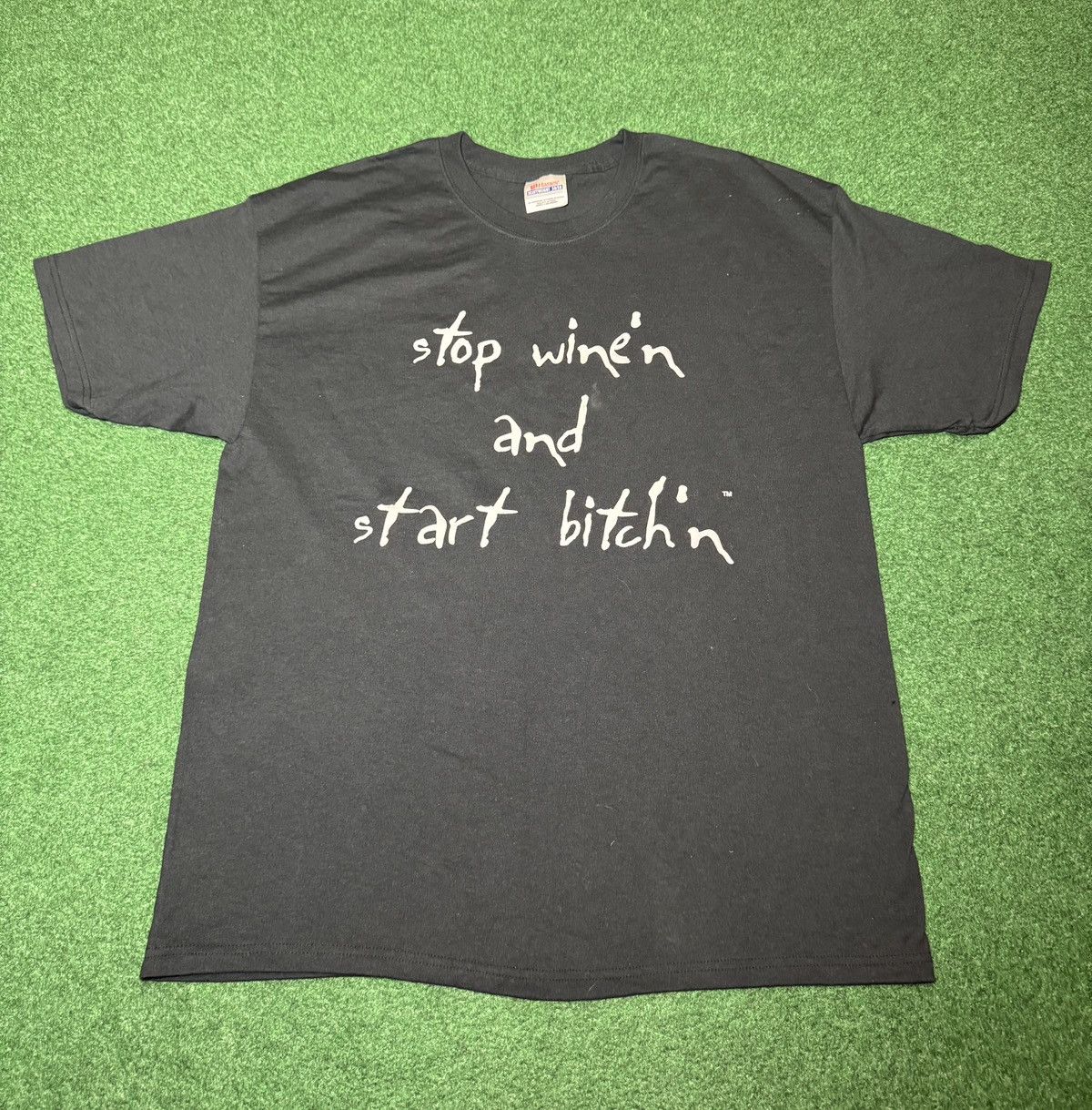 Hanes Vintage Ivanabitch Vodka Start Bitchin Lrg Alcohol T Shirt Size US L / EU 52-54 / 3 - 9 Thumbnail