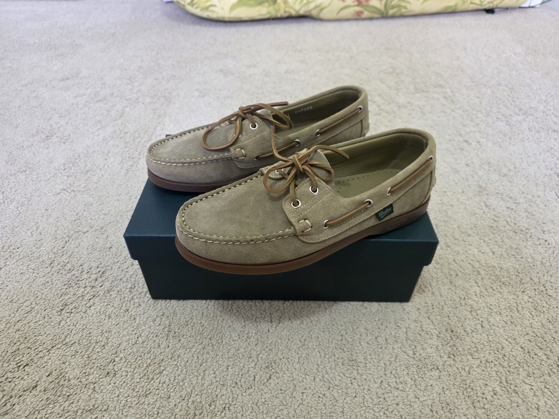 Paraboot Paraboot Barth/Marine Leather Boat Shoes - Miel-Vel Sand Size US 9.5 / EU 42-43 - 4 Thumbnail