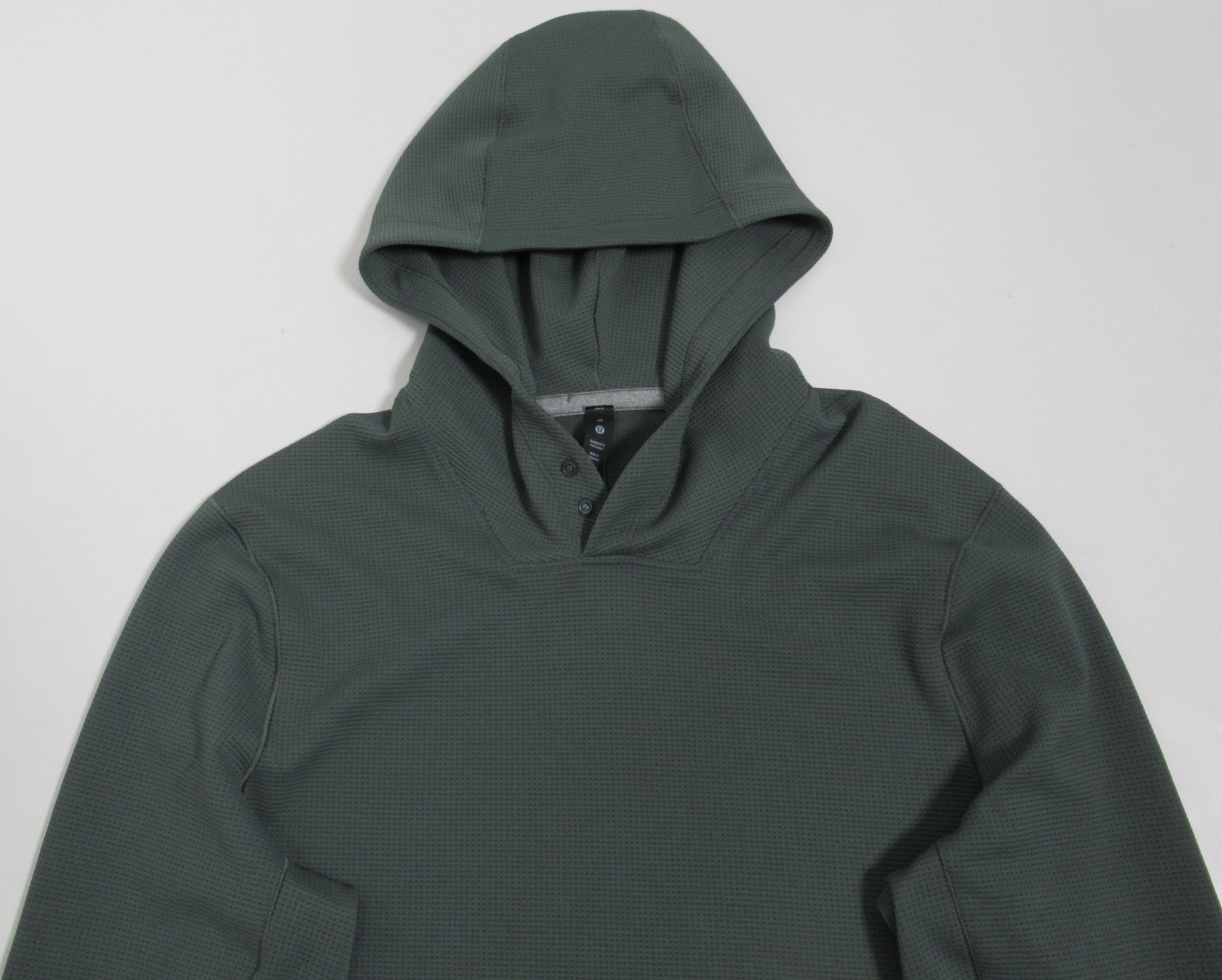 Lululemon Lululemon Men's Shift Stitch Hoodie Dark Forest Size M Size US M / EU 48-50 / 2 - 2 Thumbnail
