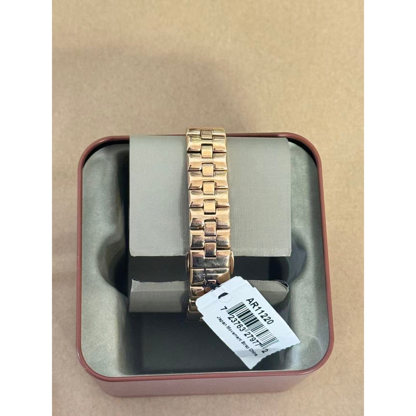 Emporio Armani Emporio Armani AR11220 Ladies Blue Stripe Dial Watch 32mm Size ONE SIZE - 2 Thumbnail