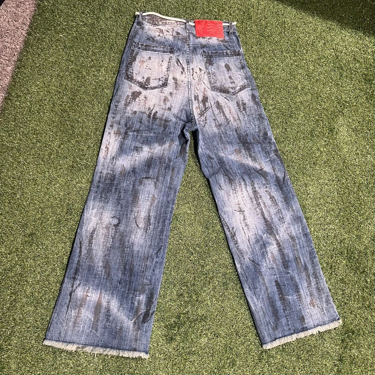 HELLSTAR Hellstar Blue Ripped Jeans Size Small (30-32) Size US 30 / EU 46 - 7 Thumbnail