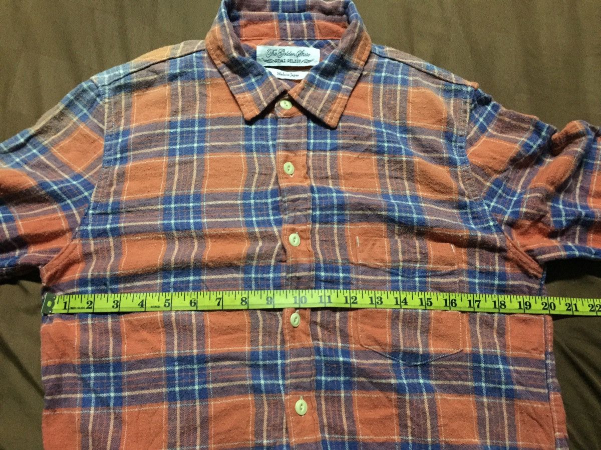 Japanese Brand × Remi Relief Remi Relief Plaid Tartan Button Up Distressed Shirt Size US M / EU 48-50 / 2 - 9 Thumbnail