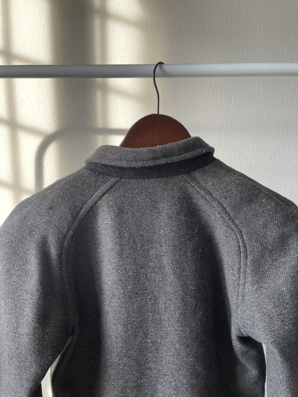 Yohji Yamamoto Rare 80s Yohji Yamamoto Asymmetrical Jacket Size US S / EU 44-46 / 1 - 19 Thumbnail