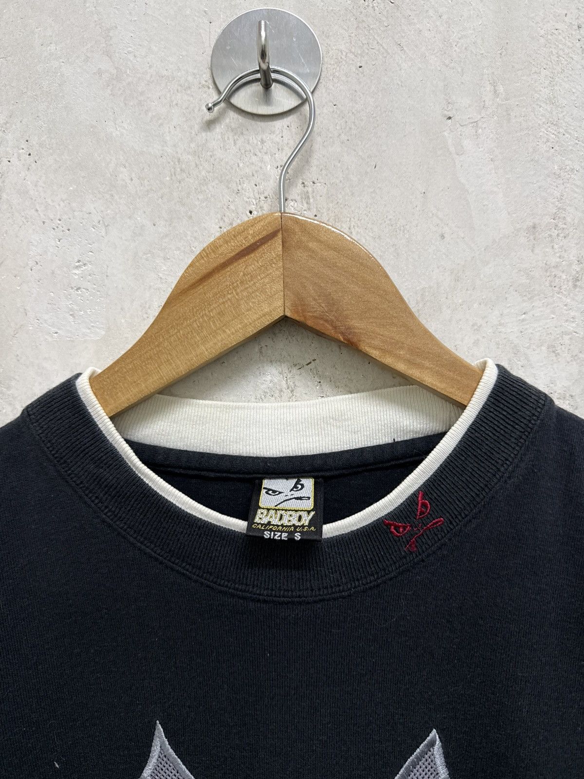 Vintage 2000s Bad Boy Double Layer L/S Tees Size US S / EU 44-46 / 1 - 4 Thumbnail