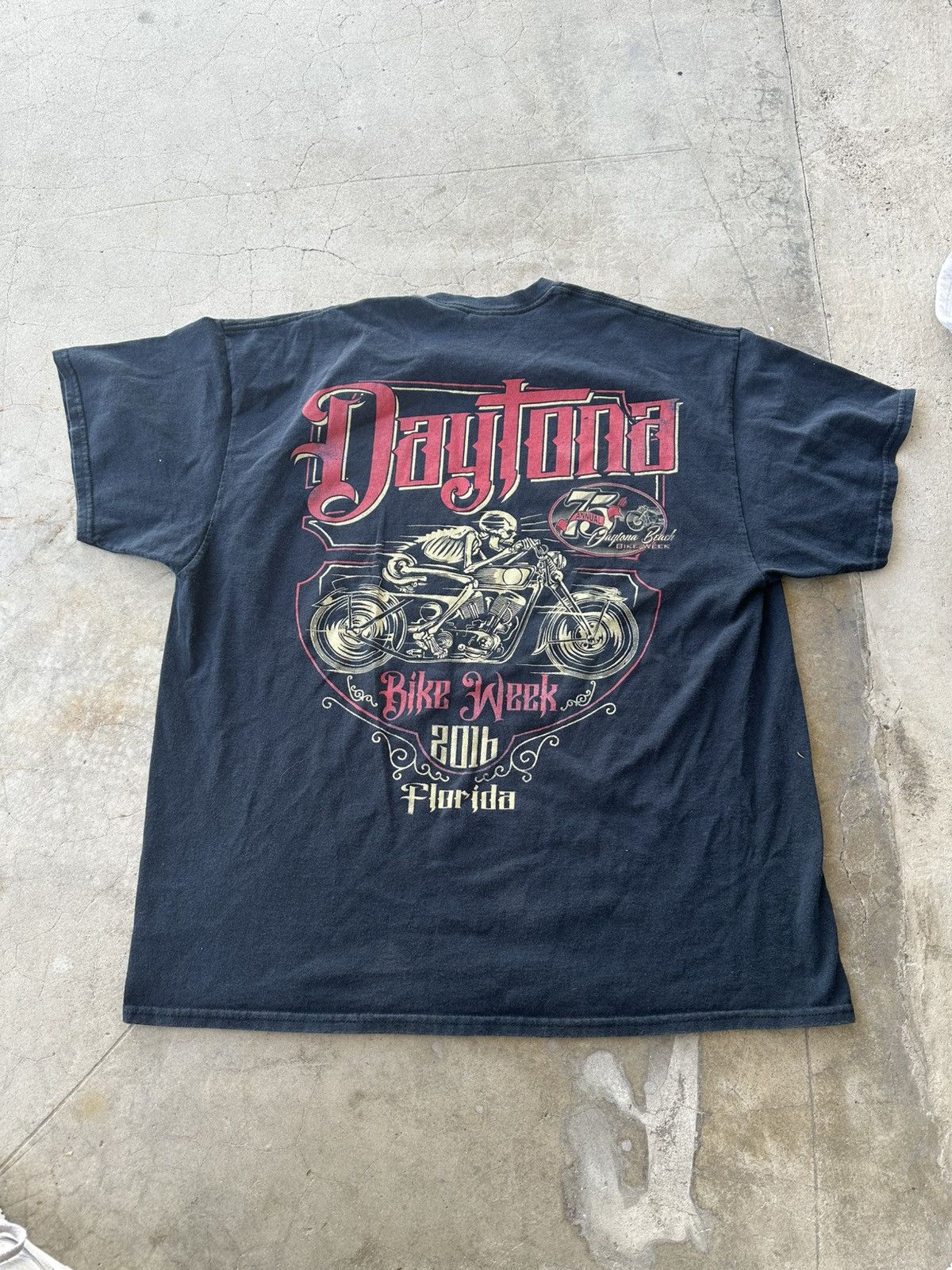 Vintage Vintage daytona bike week 2016 florida Harley Davidson style Size US XL / EU 56 / 4 - 1 Thumbnail