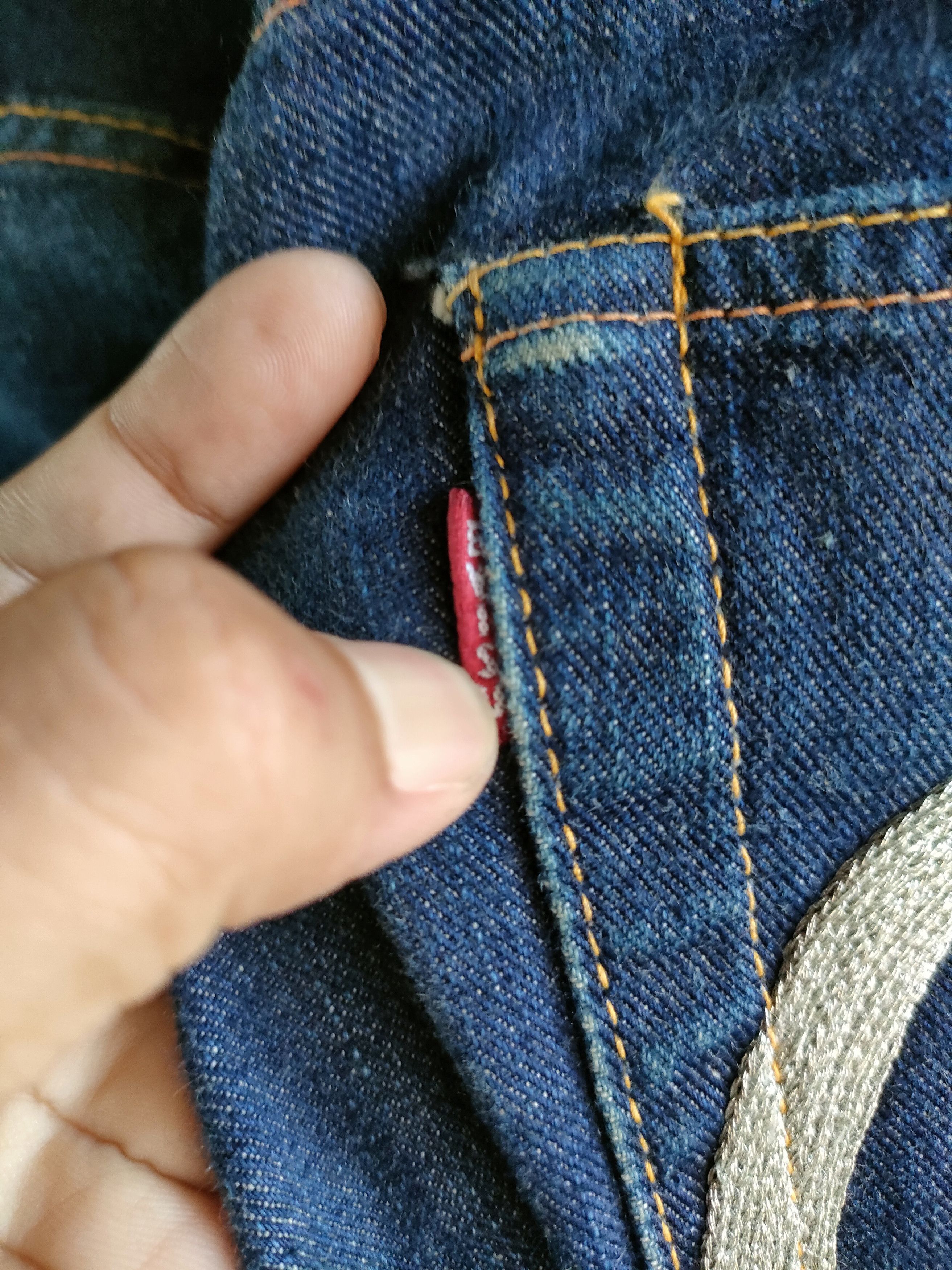 Evisu × Japanese Brand Evisu Embroided Seagull Gold/Silver Selvedge Jeans Size US 33 - 10 Thumbnail