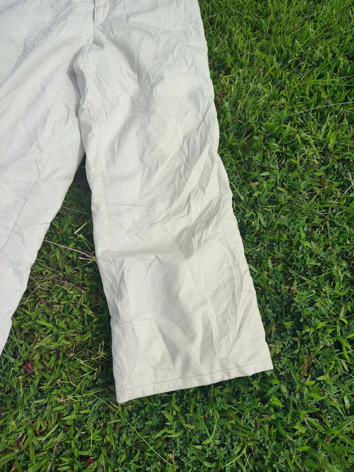 Ellesse × Vintage Ellesse Vintage Snow Pants – Ivory Insulated Ski Trousers Size US 30 / EU 46 - 11 Thumbnail